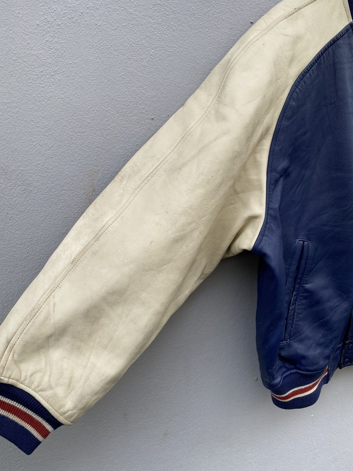 Bugle Boy vintage rare OG 80’s american bugle boy varsity leather Size US L / EU 52-54 / 3 - 4 Thumbnail