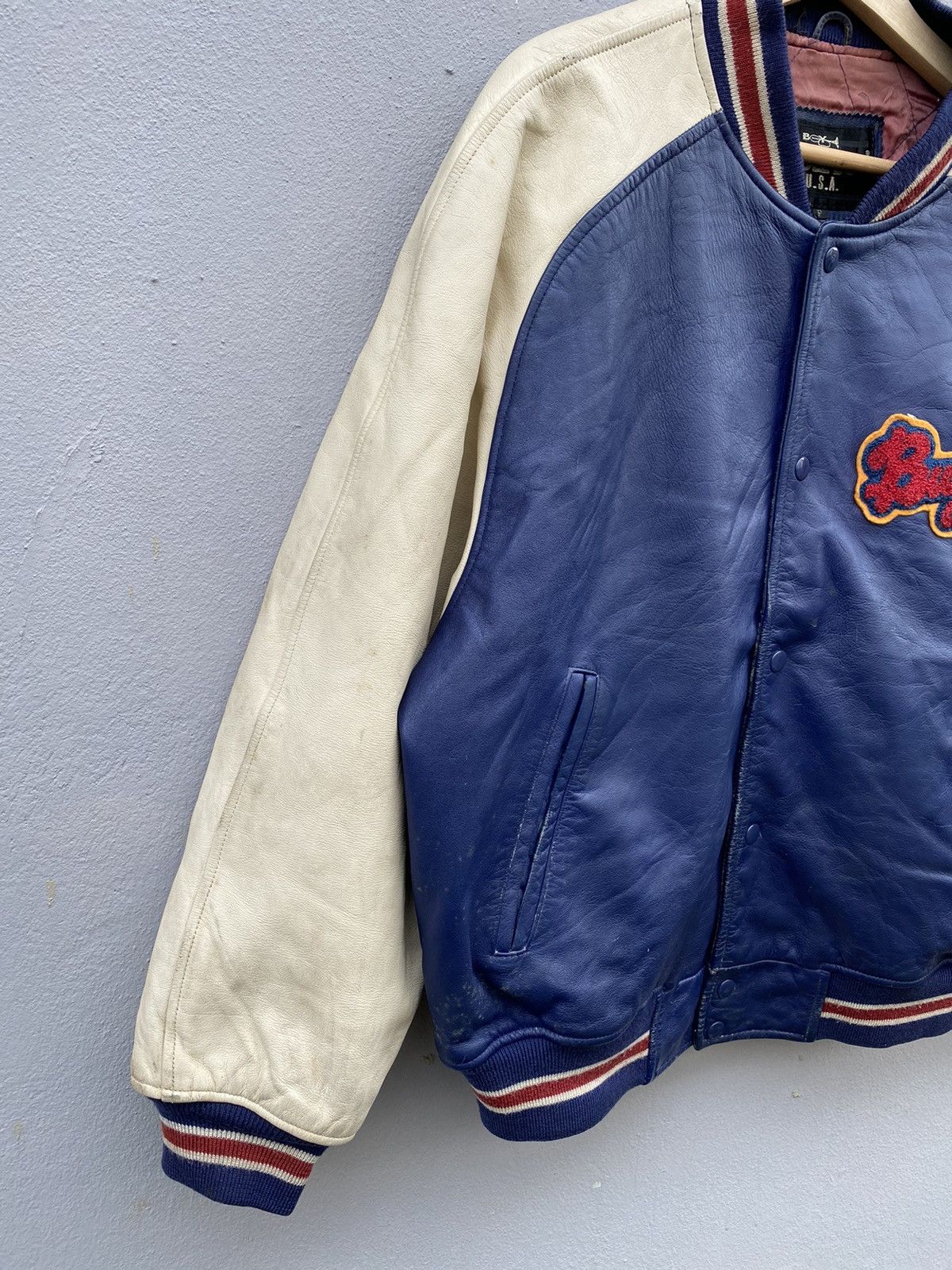 Bugle Boy vintage rare OG 80’s american bugle boy varsity leather Size US L / EU 52-54 / 3 - 3 Thumbnail