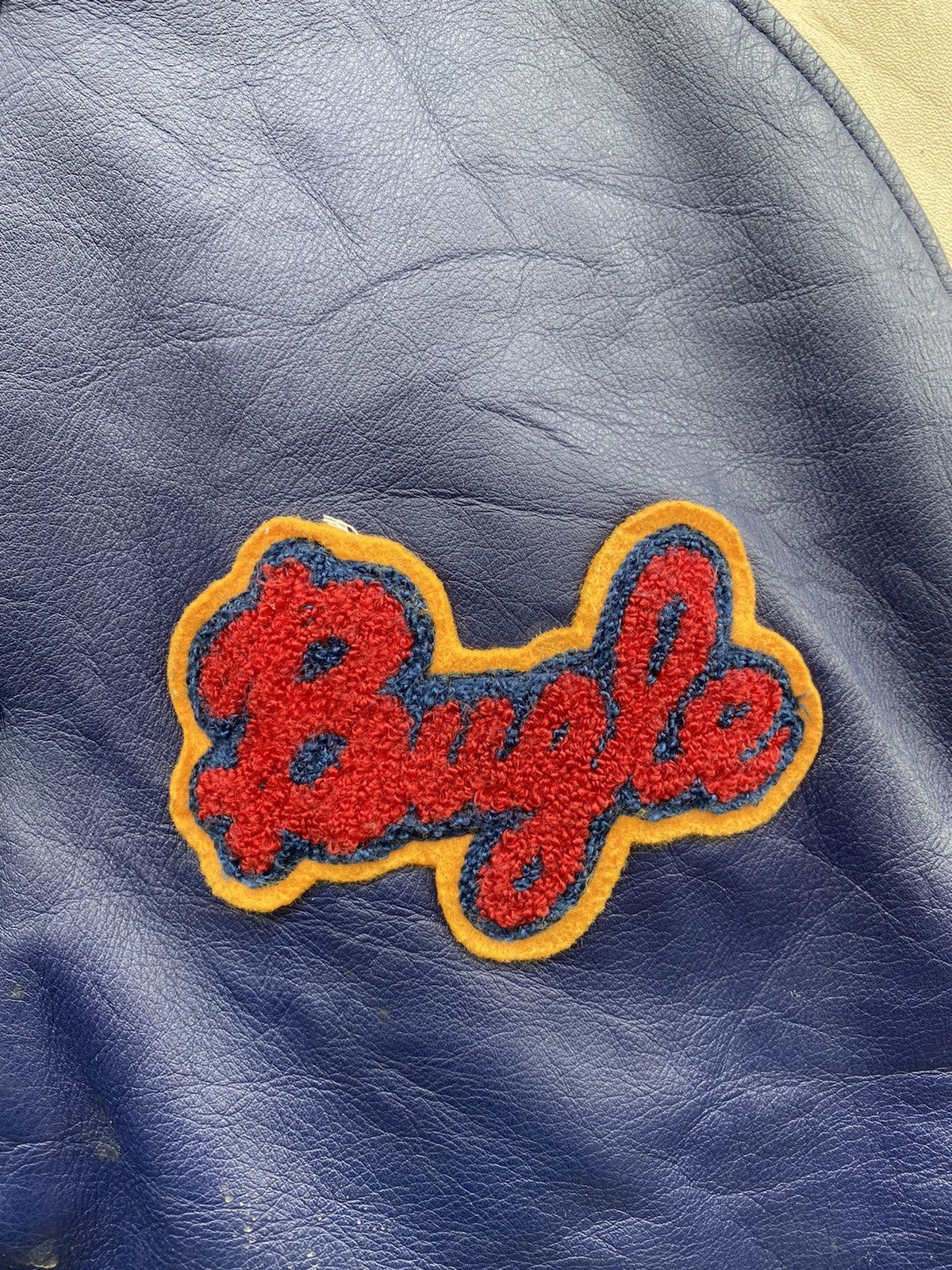 Bugle Boy vintage rare OG 80’s american bugle boy varsity leather Size US L / EU 52-54 / 3 - 5 Thumbnail