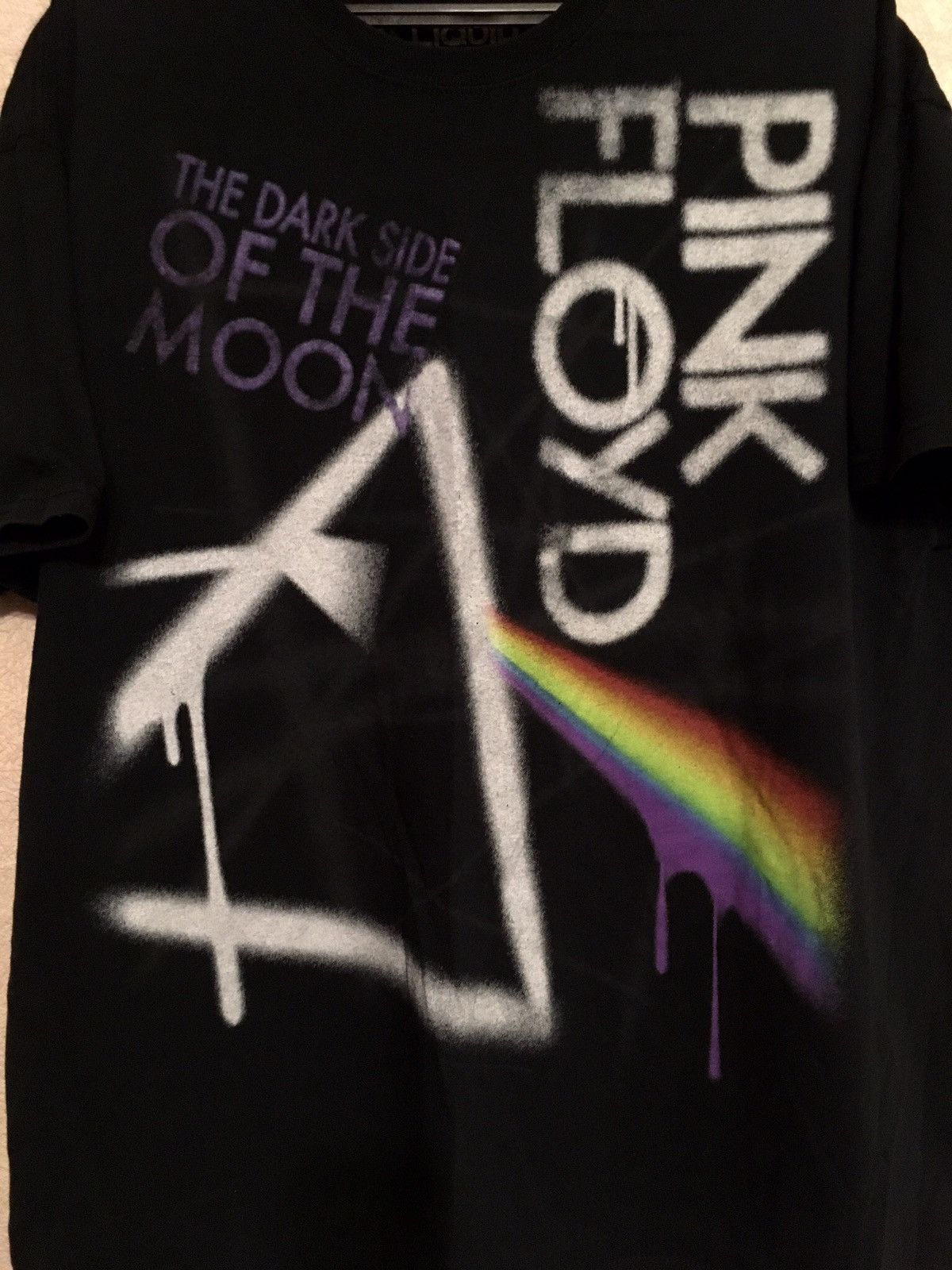 Liquid Blue × Pink Floyd × Vintage Pink Floyd Liquid blue the dark side of the moon T-Shirts Size US XXL / EU 58 / 5 - 2 Thumbnail