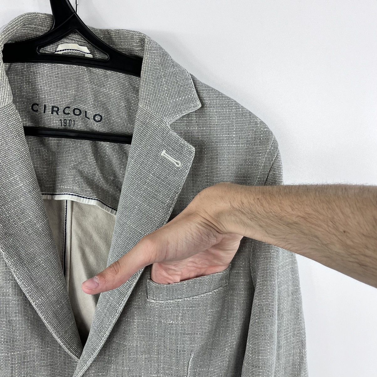 Circolo 1901 × Designer Circolo 1901 Blazer Jacket Double-Breasted Size M Size 42R - 6 Thumbnail