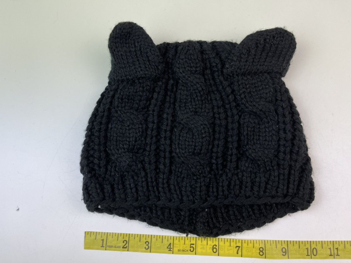 Japanese Brand Japanese Knitted Bunny Horn Devil Beanie Hats Size ONE SIZE - 4 Thumbnail