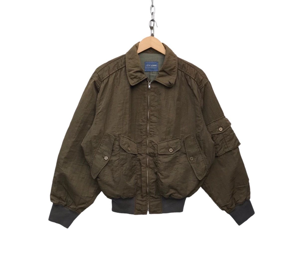 Tete Homme Tete Homme Katoh Kazutaka Parachute Tactical Bombers Jacket Size US M / EU 48-50 / 2 - 1 Thumbnail