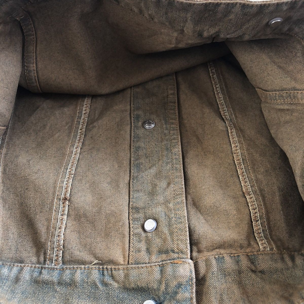 Rusty Vintage Denim Rust Jacket by Gabriele Strehle Jeans Size US S / EU 44-46 / 1 - 9 Thumbnail
