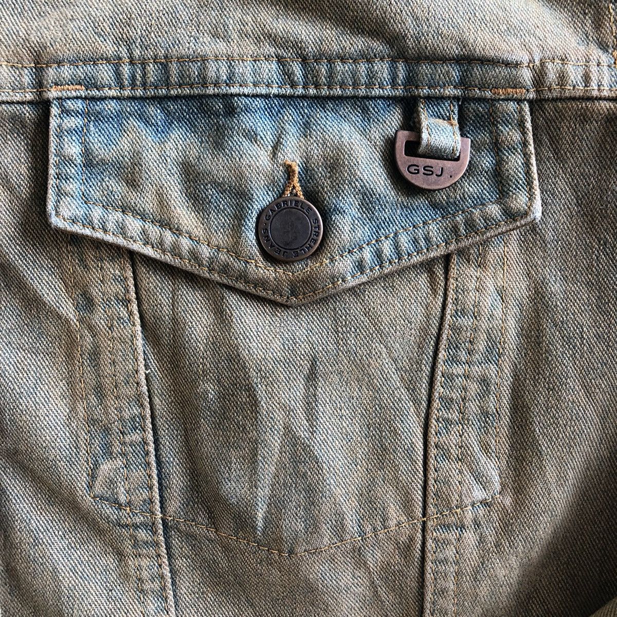 Rusty Vintage Denim Rust Jacket by Gabriele Strehle Jeans Size US S / EU 44-46 / 1 - 8 Thumbnail