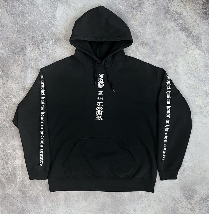 Fear of God FEAR OF GOD X JAY Z 4:44 TOUR MERCHANDISE HOODIE | Grailed