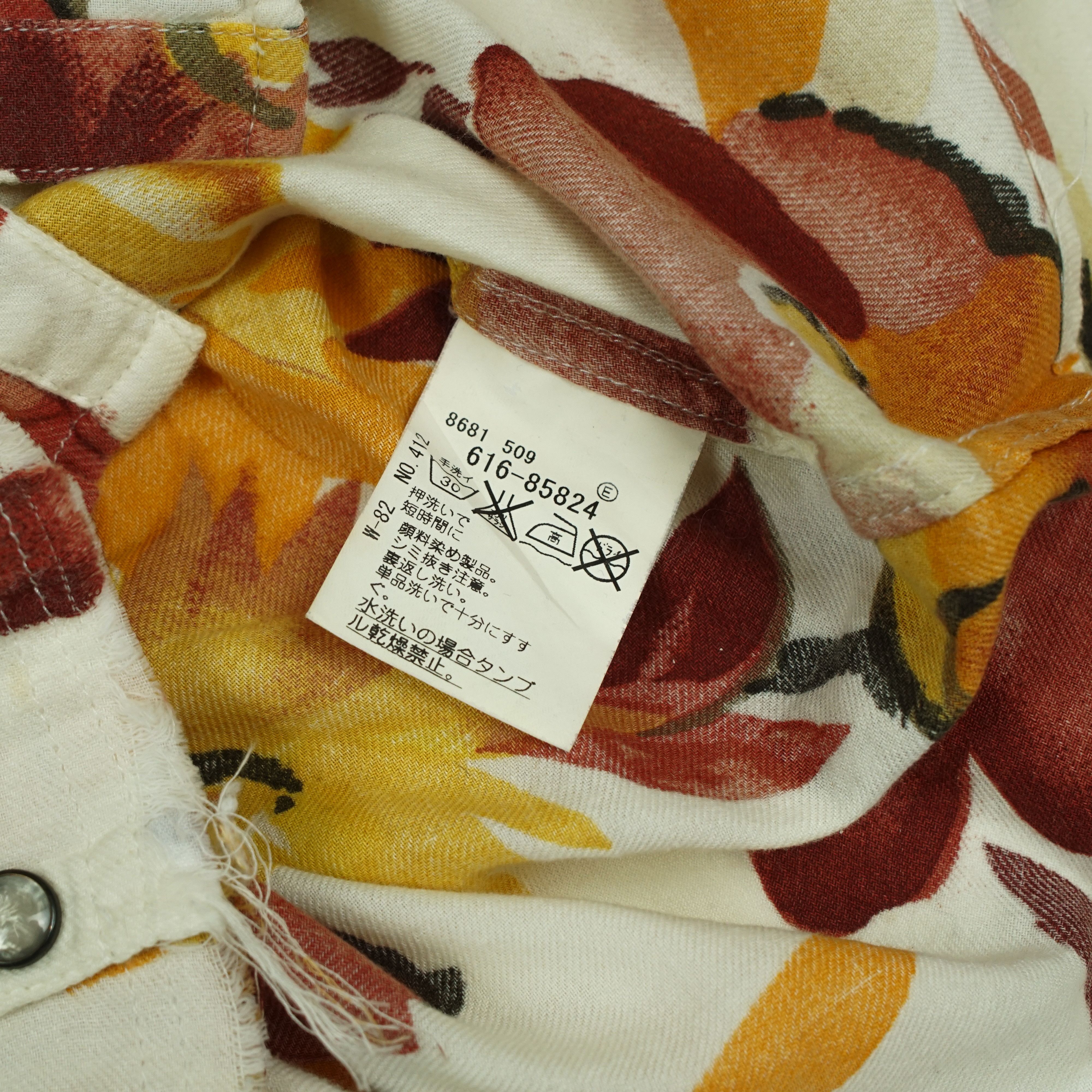 Takeo Kikuchi *NoTariff Takeo Kikuchi Floral Shirts Size M / US 6-8 / IT 42-44 - 7 Thumbnail