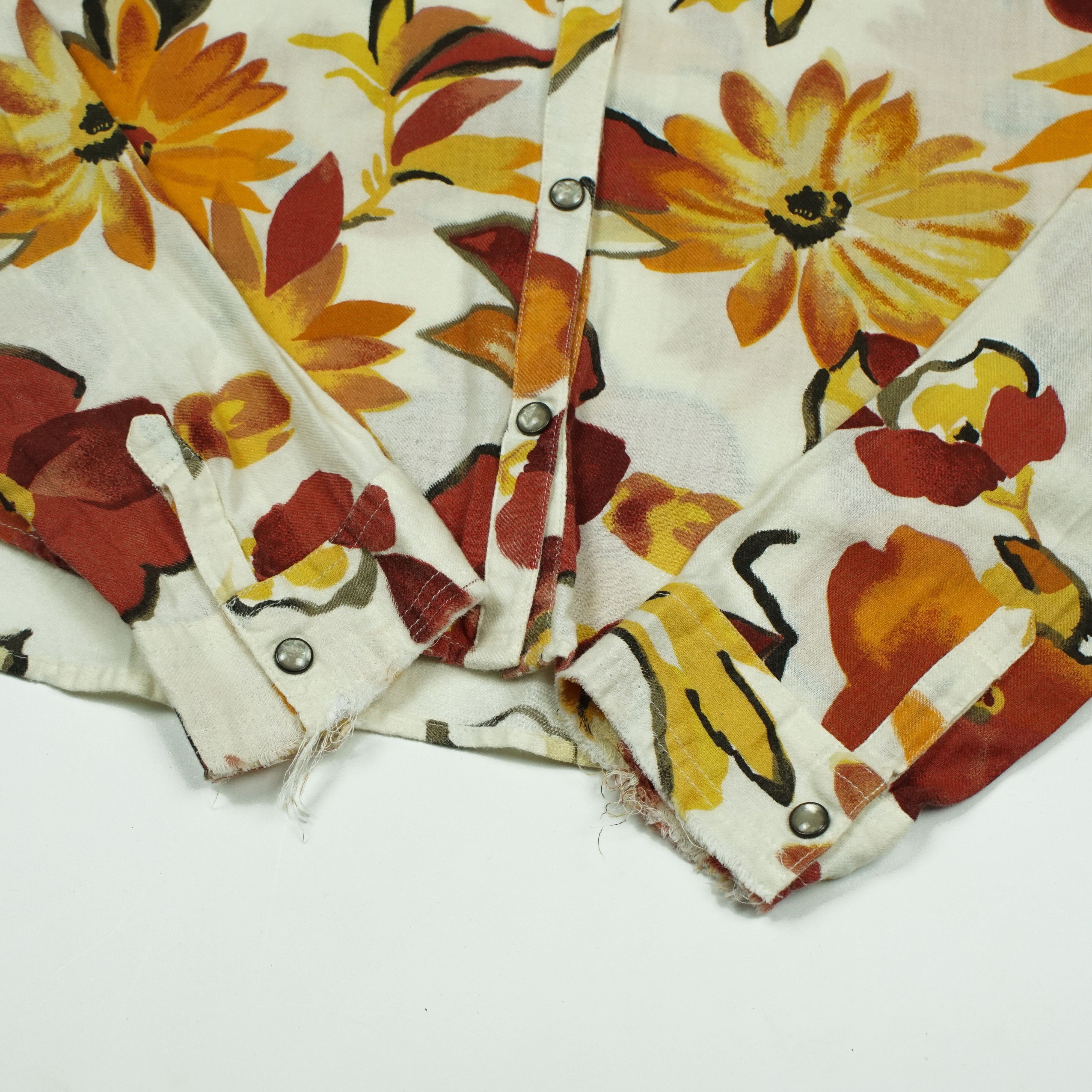 Takeo Kikuchi *NoTariff Takeo Kikuchi Floral Shirts Size M / US 6-8 / IT 42-44 - 5 Thumbnail