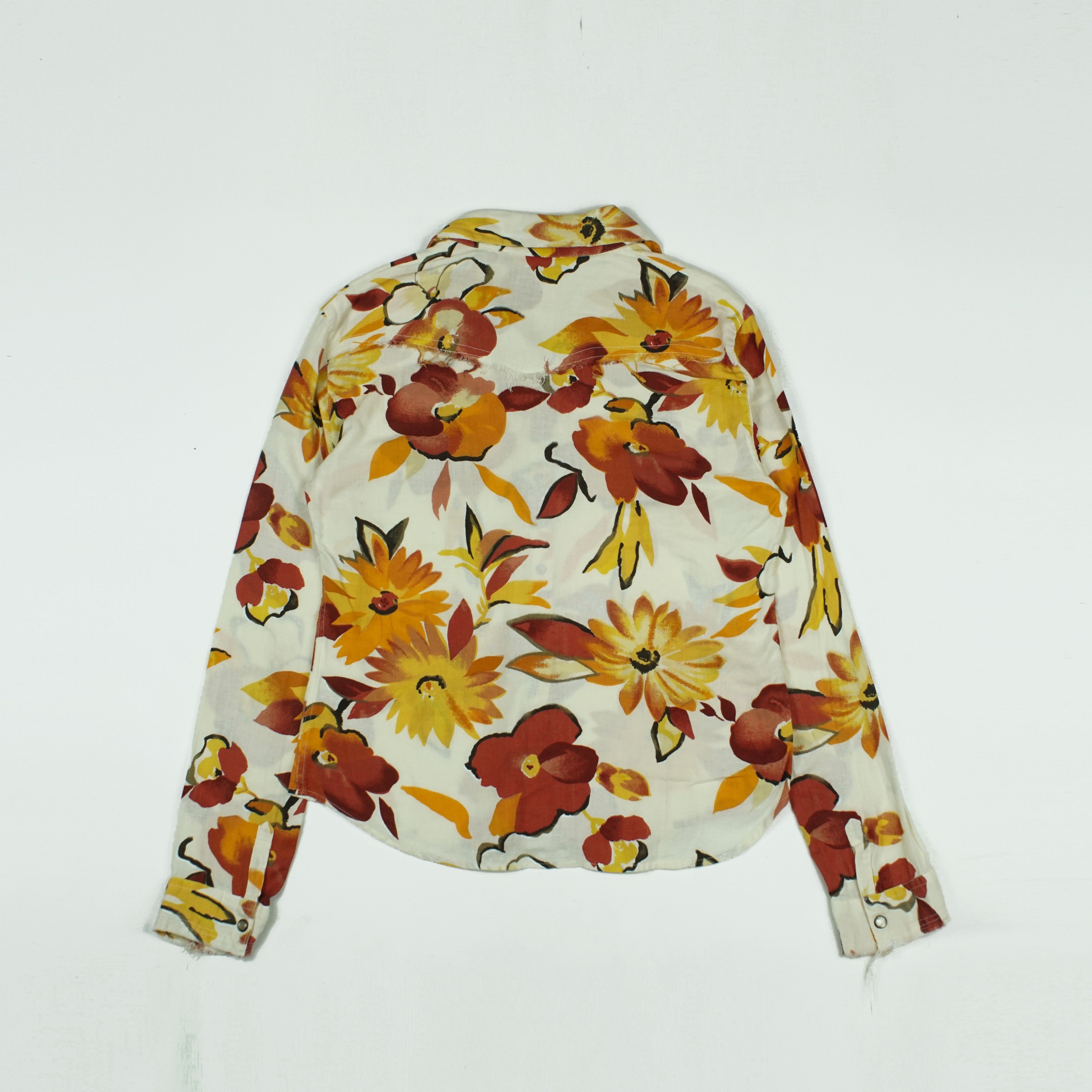 Takeo Kikuchi *NoTariff Takeo Kikuchi Floral Shirts Size M / US 6-8 / IT 42-44 - 3 Thumbnail