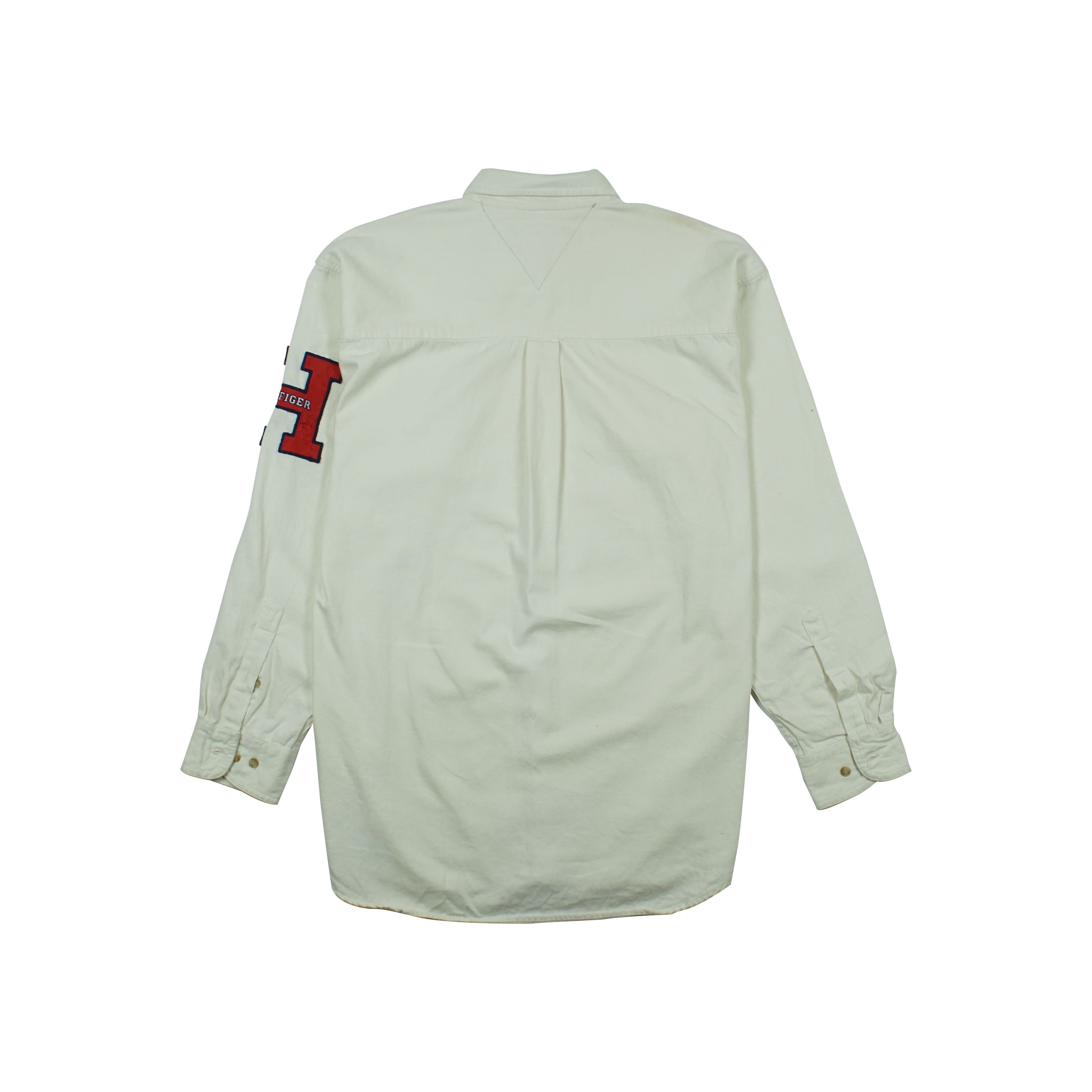 Tommy Hilfiger *NoTariff Tommy Hilfiger Big Logo Shirts Size US L / EU 52-54 / 3 - 3 Thumbnail