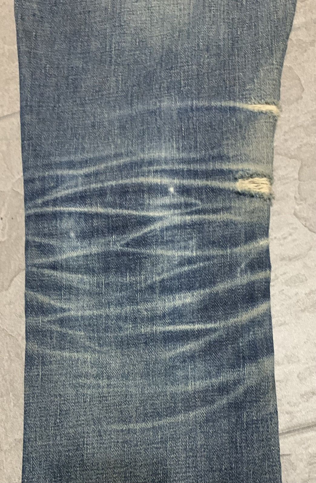 Japanese Brand Vintage 90s Camel Flare Bootcut Jeans Size US 31 - 5 Thumbnail