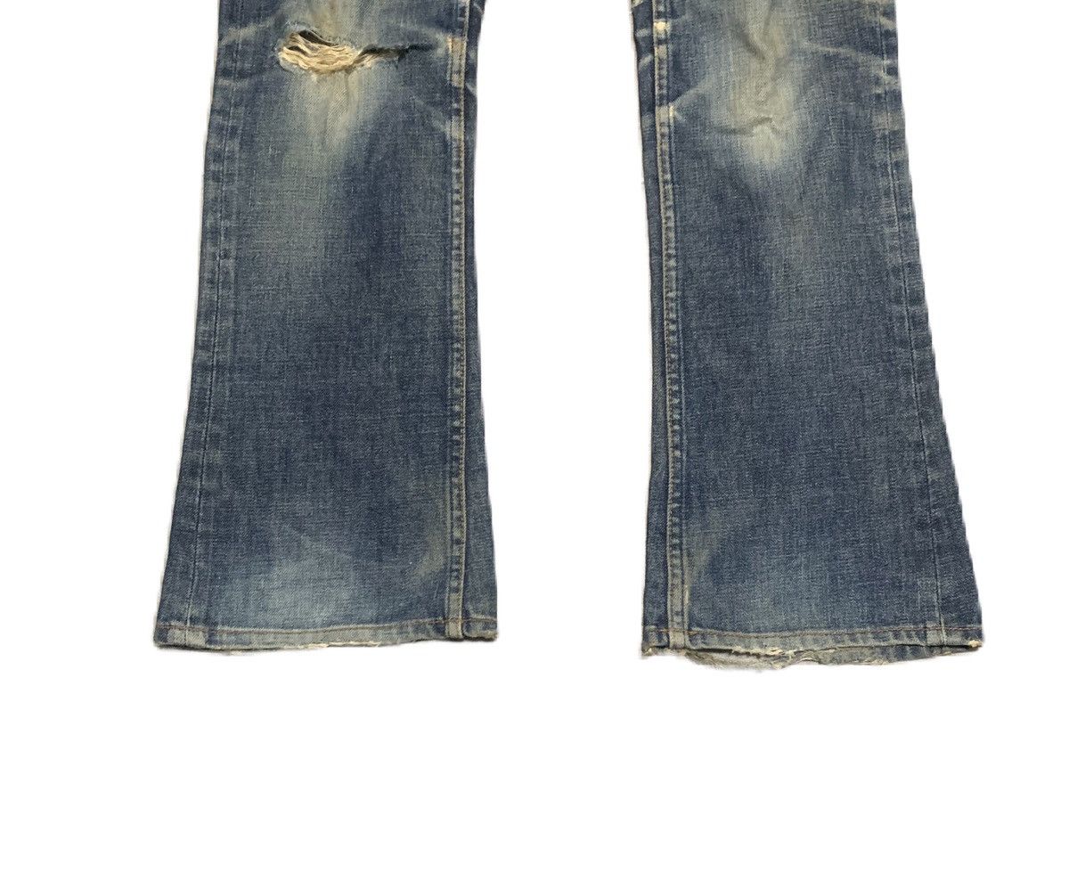 Japanese Brand Vintage 90s Camel Flare Bootcut Jeans Size US 31 - 2 Thumbnail