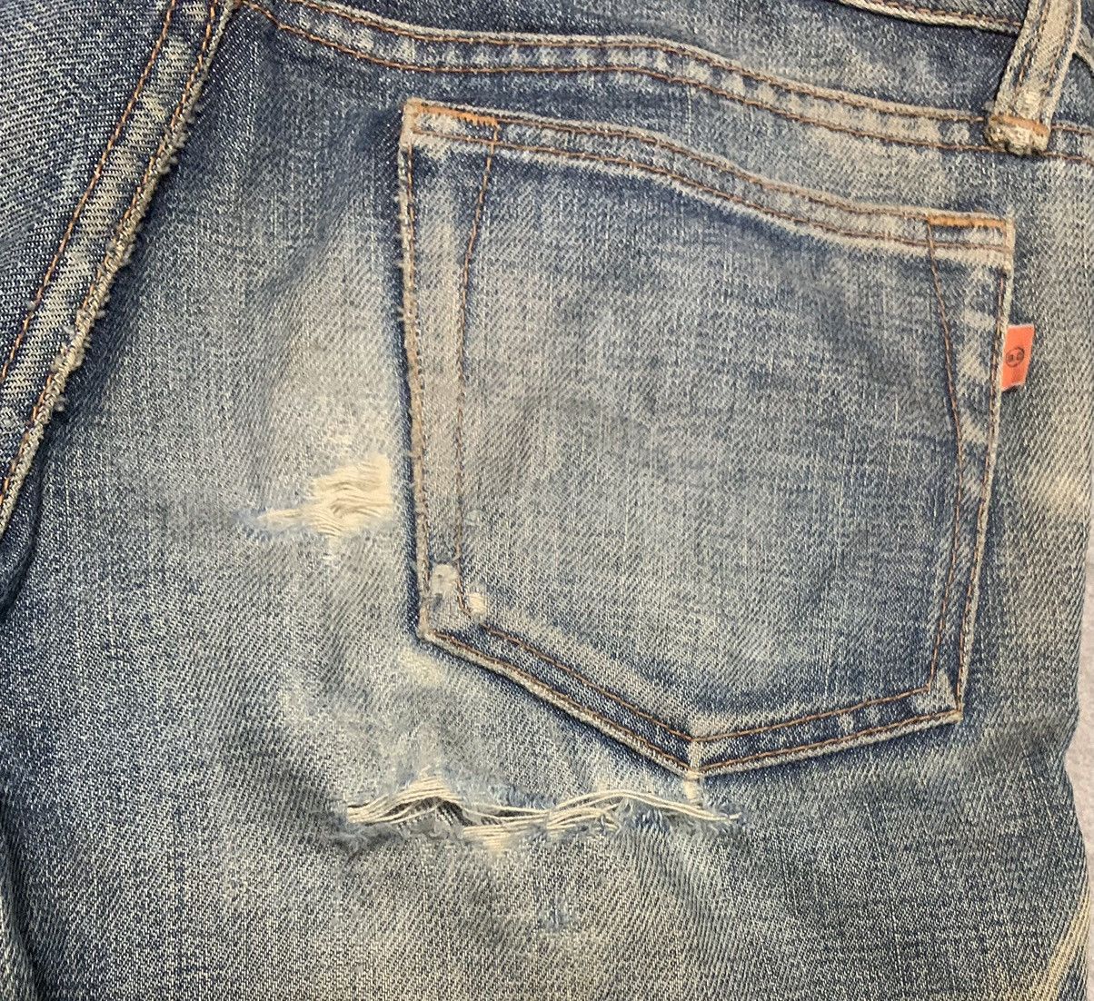 Japanese Brand Vintage 90s Camel Flare Bootcut Jeans Size US 31 - 7 Thumbnail