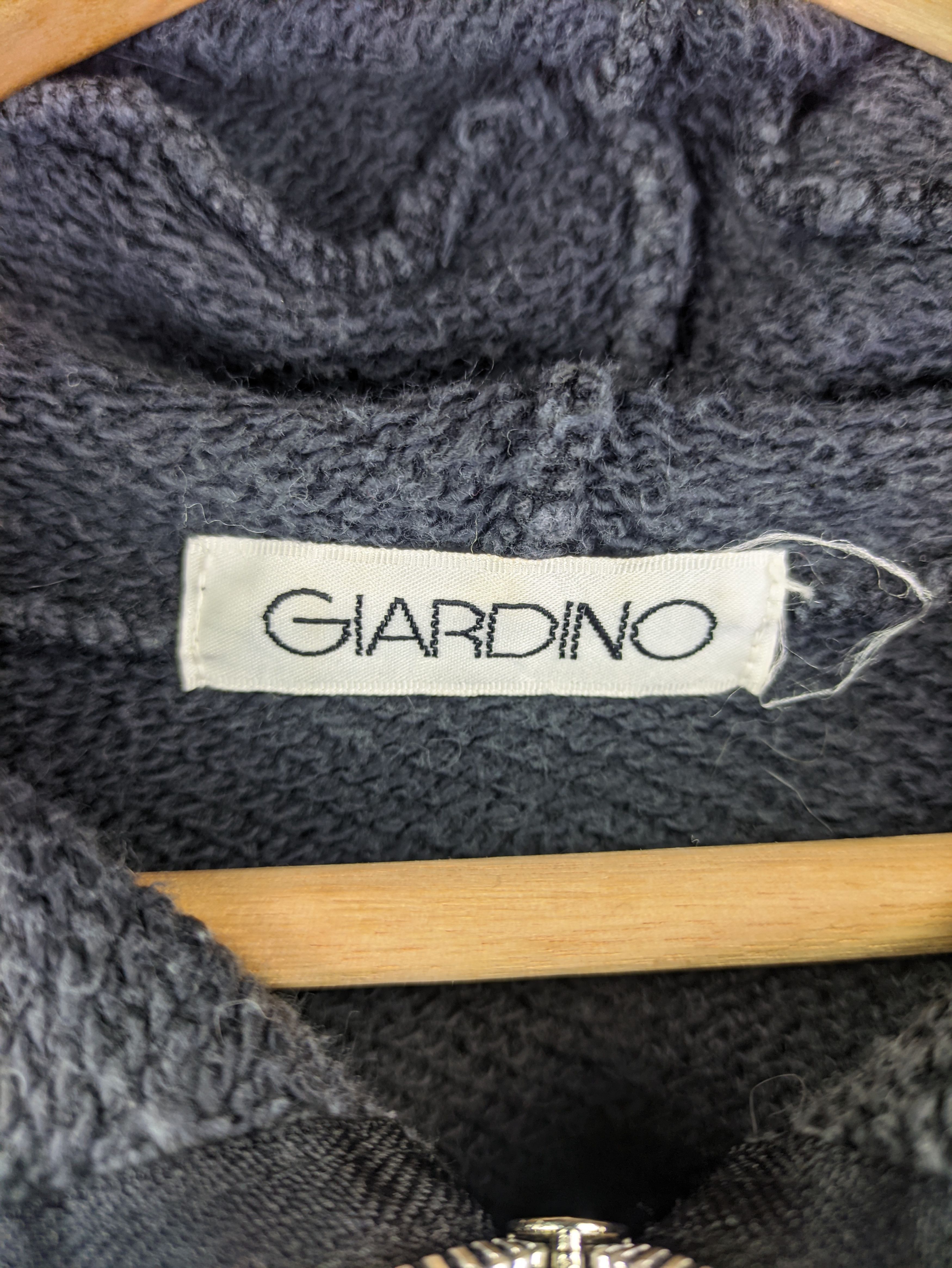 Japanese Brand Steals🔥Vintage Hoodie Quarter Zipper Cropped by Giardino Size US M / EU 48-50 / 2 - 3 Thumbnail