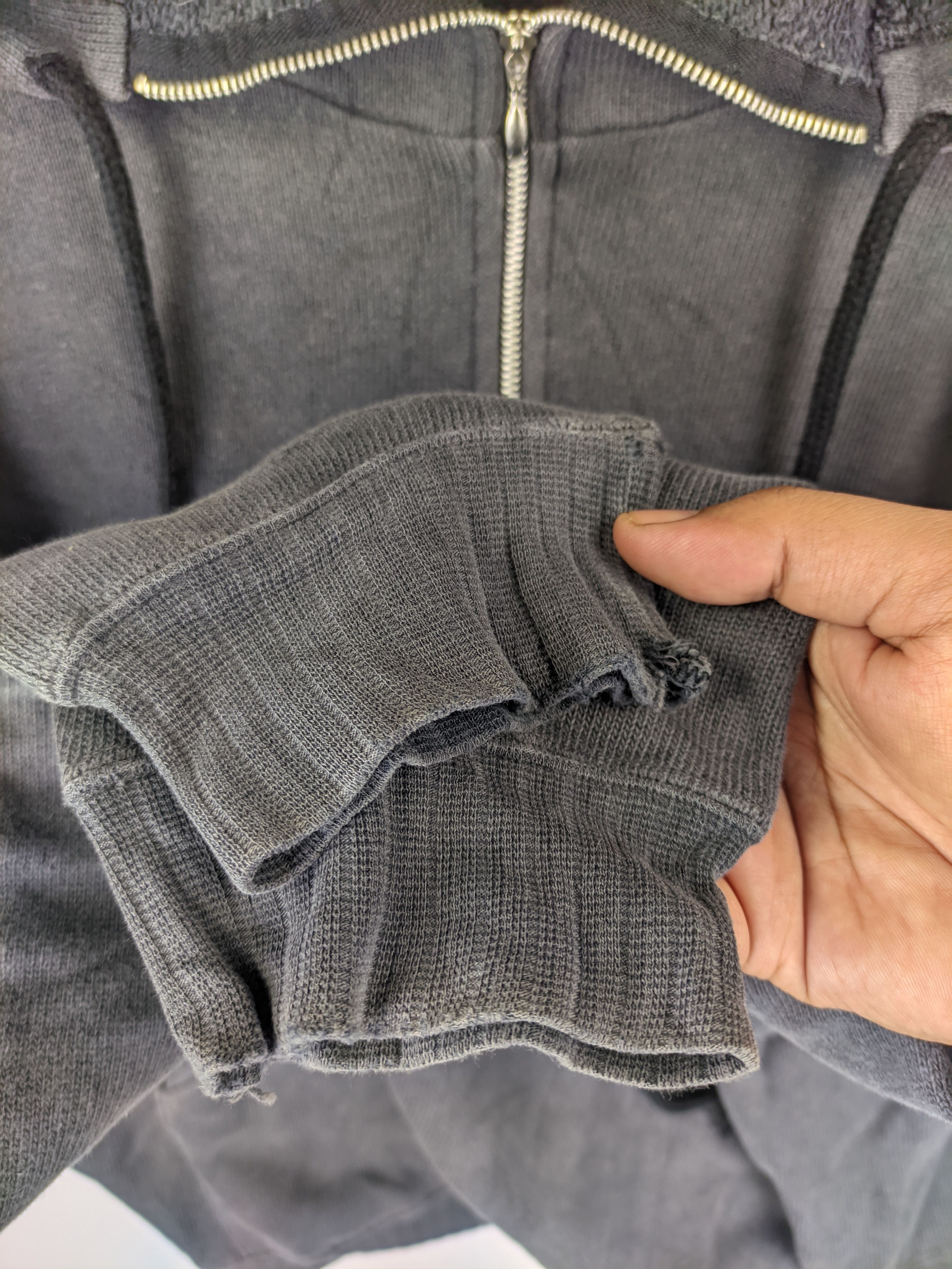Japanese Brand Steals🔥Vintage Hoodie Quarter Zipper Cropped by Giardino Size US M / EU 48-50 / 2 - 8 Thumbnail