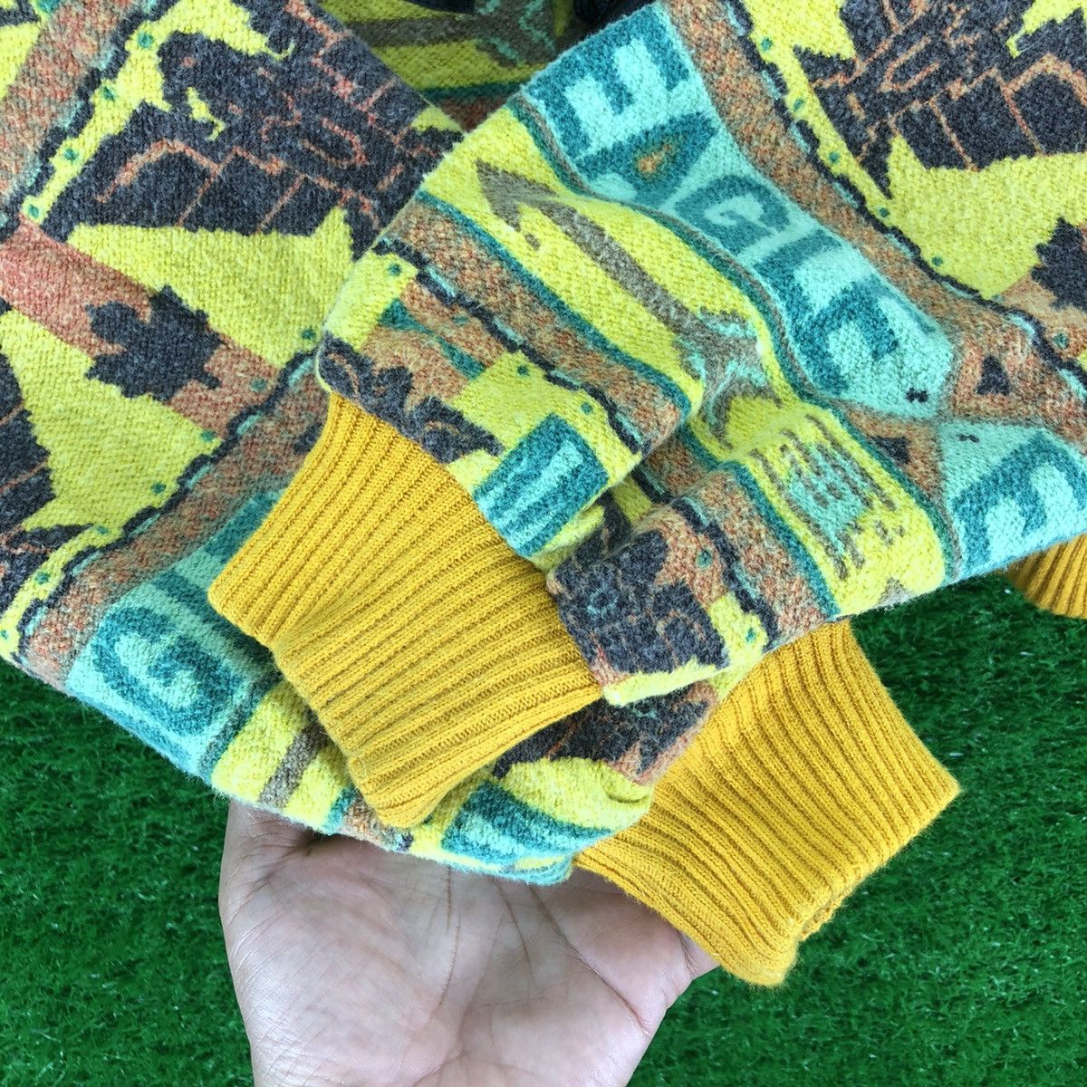 Japanese Brand Vintage 80's Duffle Sweater Hoodie Baggy Cropped Style Size M / US 6-8 / IT 42-44 - 11 Thumbnail