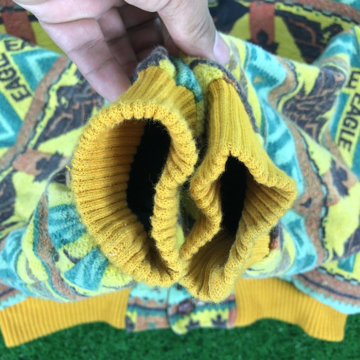 Japanese Brand Vintage 80's Duffle Sweater Hoodie Baggy Cropped Style Size M / US 6-8 / IT 42-44 - 10 Thumbnail