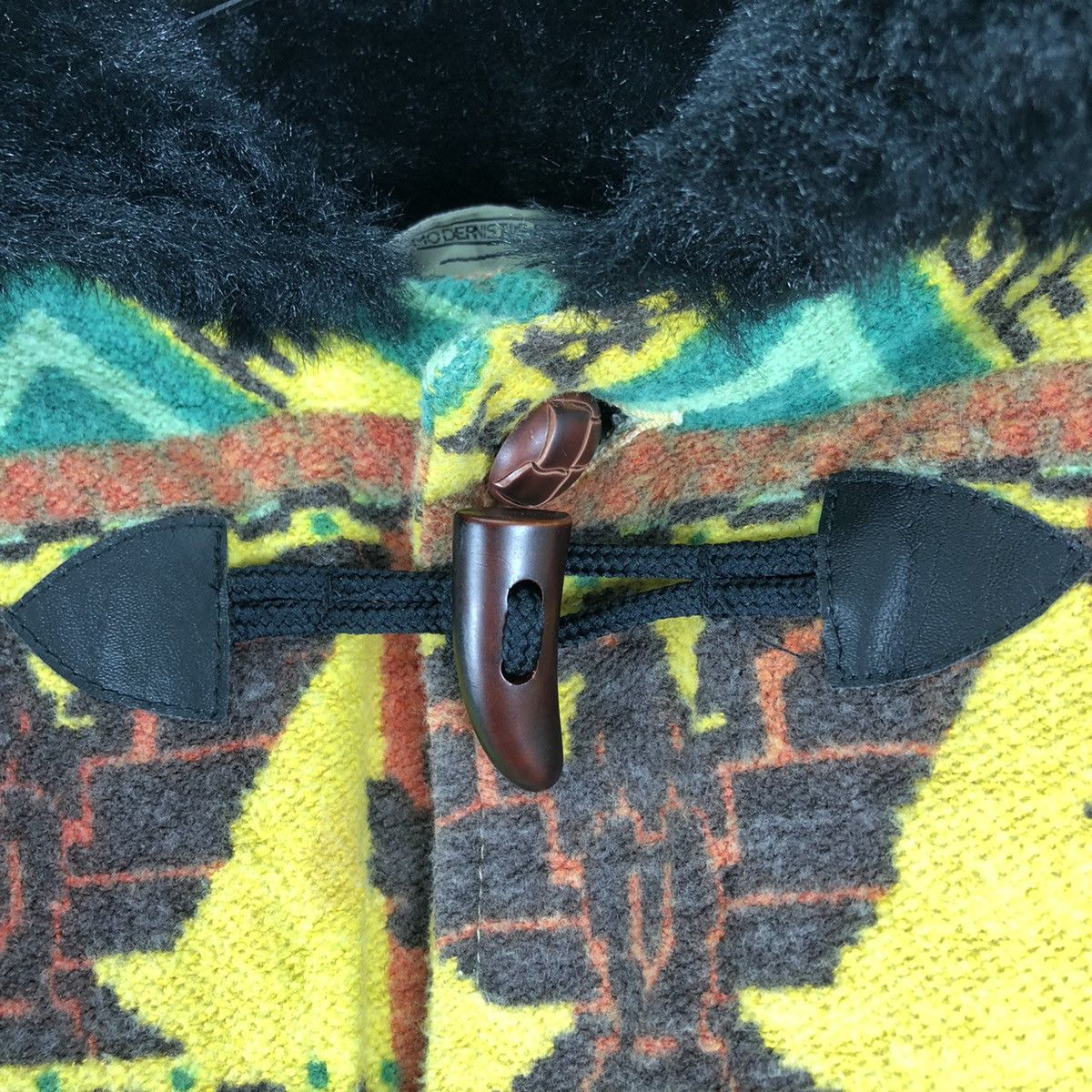 Japanese Brand Vintage 80's Duffle Sweater Hoodie Baggy Cropped Style Size M / US 6-8 / IT 42-44 - 9 Thumbnail