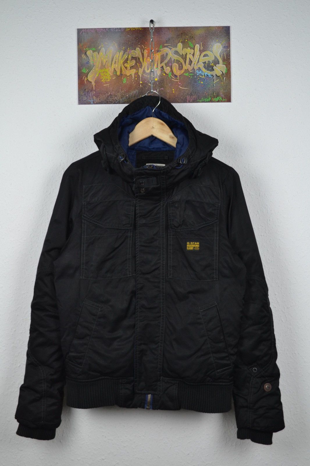 G-Star G Star RAW Bomber Jacket Size US S / EU 44-46 / 1 - 3 Thumbnail
