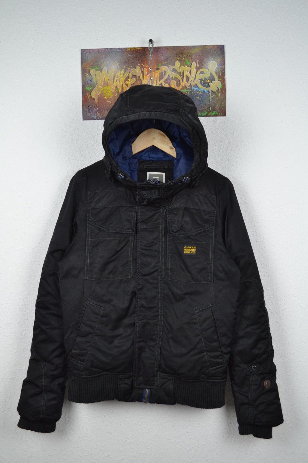 G-Star G Star RAW Bomber Jacket Size US S / EU 44-46 / 1 - 2 Thumbnail