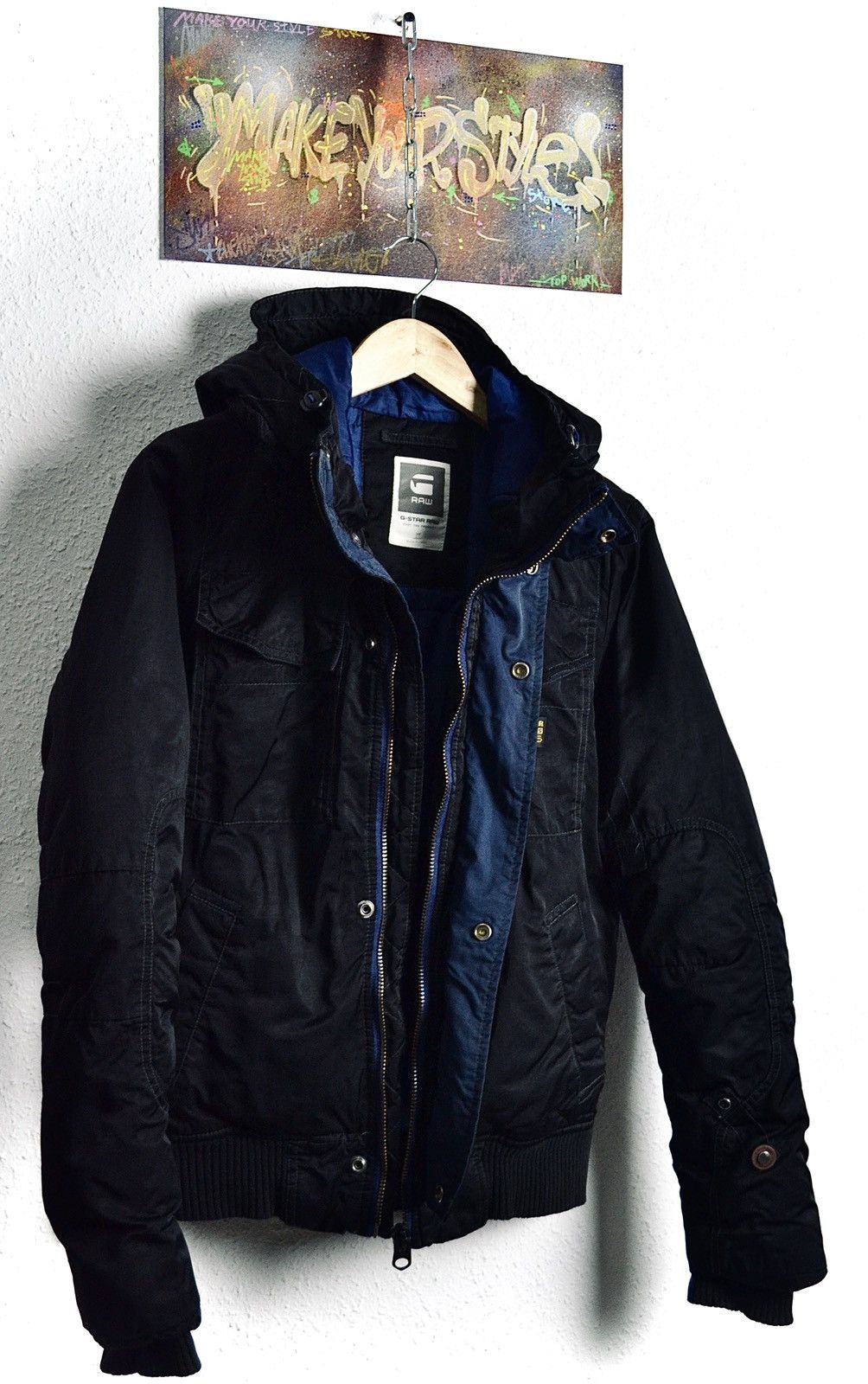 G-Star G Star RAW Bomber Jacket Size US S / EU 44-46 / 1 - 1 Thumbnail