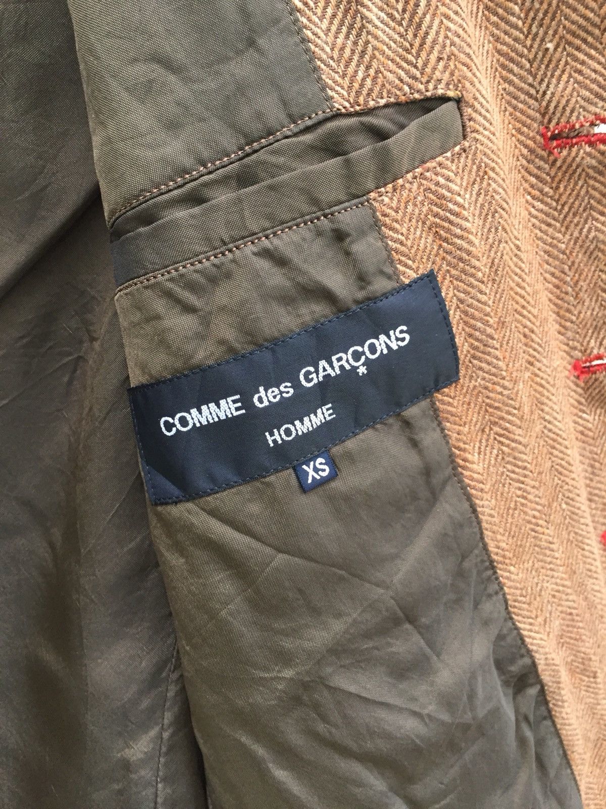 Comme des Garcons Homme FW09 Comme des Garçons Homme Hybrid Linen Jacket Size US M / EU 48-50 / 2 - 7 Thumbnail
