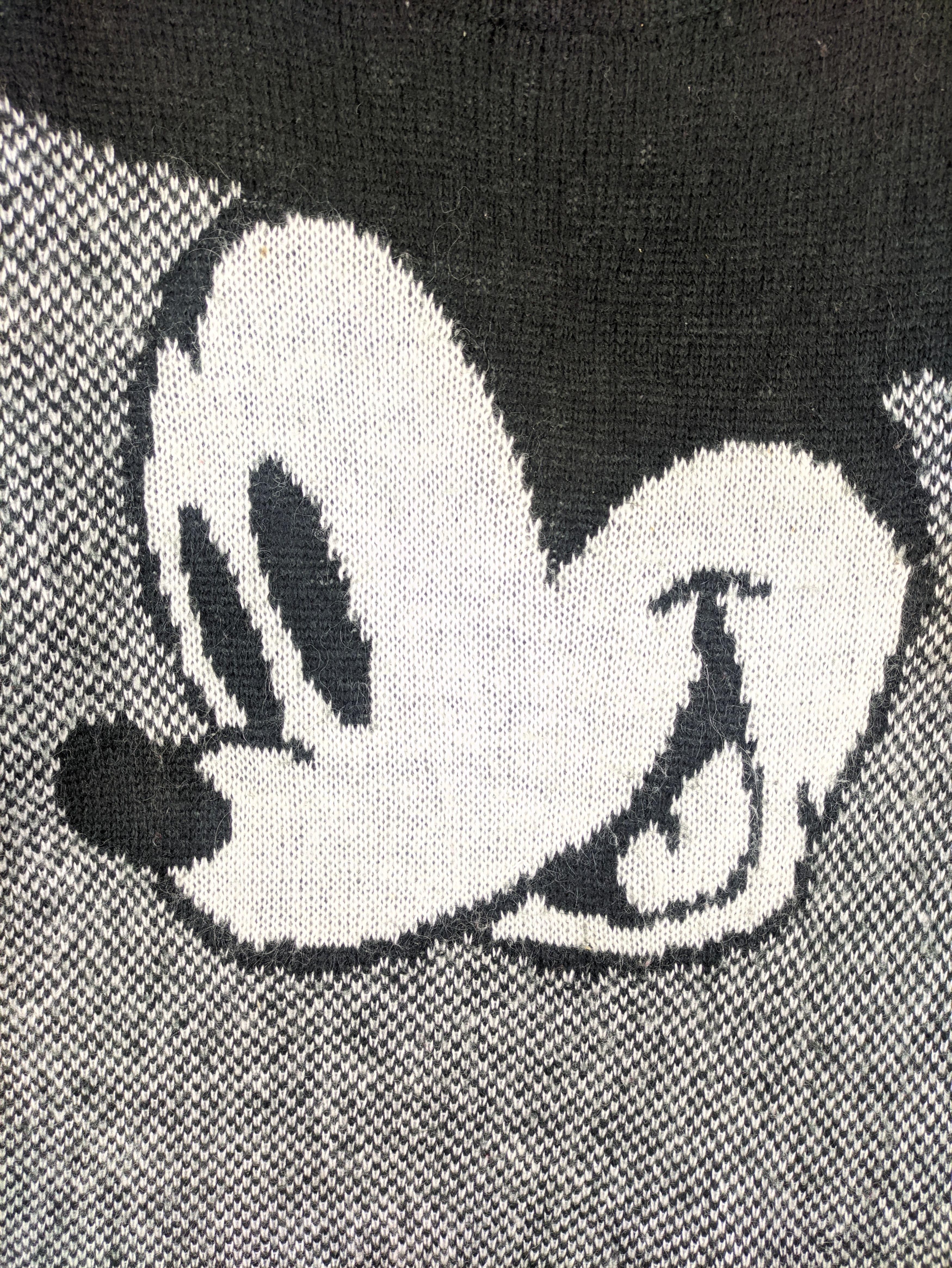 Disney Steals🔥Knit Sweater Mickey Mouse by H&M Size M / US 6-8 / IT 42-44 - 7 Thumbnail