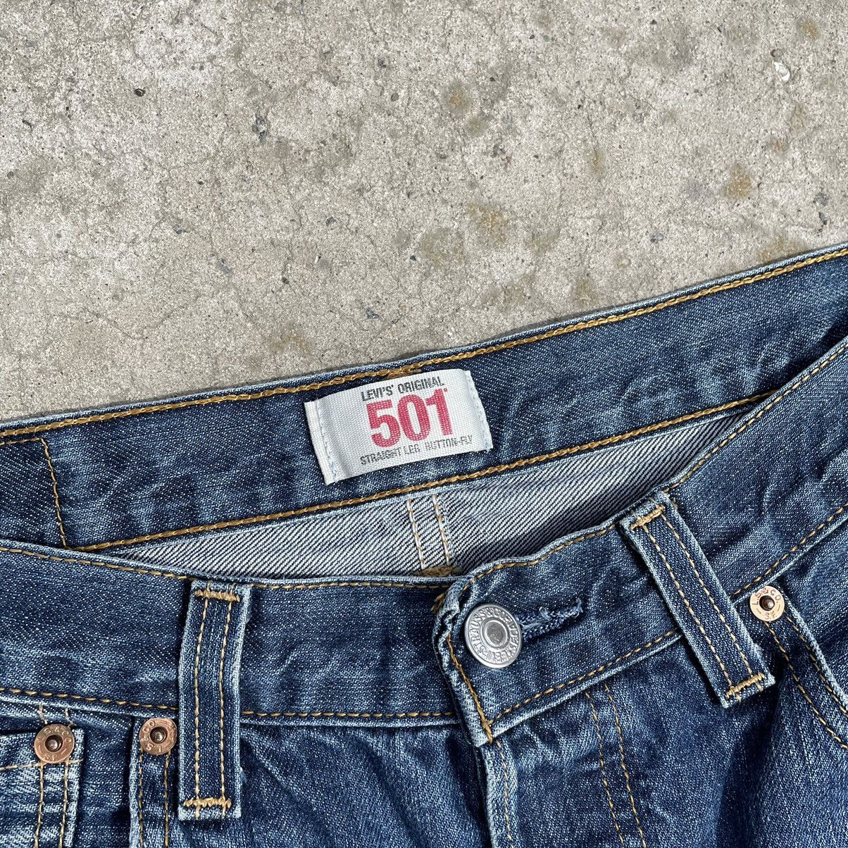 Levi's × Vintage Vintage Levi’s 501 Shorts Jeans W34xL32 Streetwear 90s Size US 34 / EU 50 - 7 Thumbnail