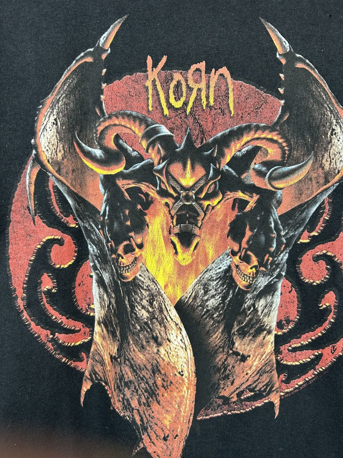 Band Tees × Vintage Vintage Korn T shirt 2003 like Slipknot Linkin Park Size US M / EU 48-50 / 2 - 3 Thumbnail