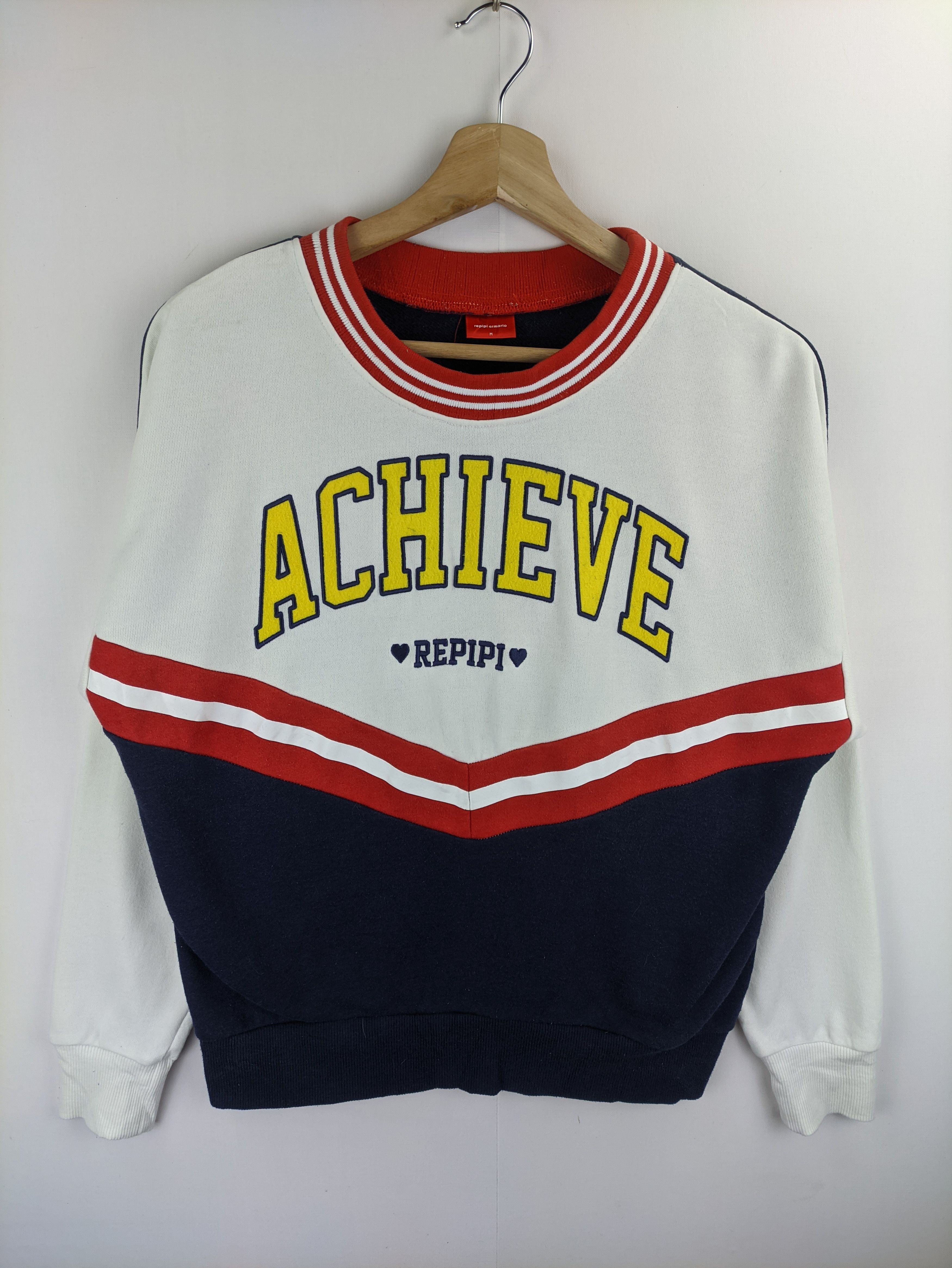 Japanese Brand Steals🔥Cropped Sweatshirt by Repipi Armario Achieve Size M / US 6-8 / IT 42-44 - 1 Thumbnail