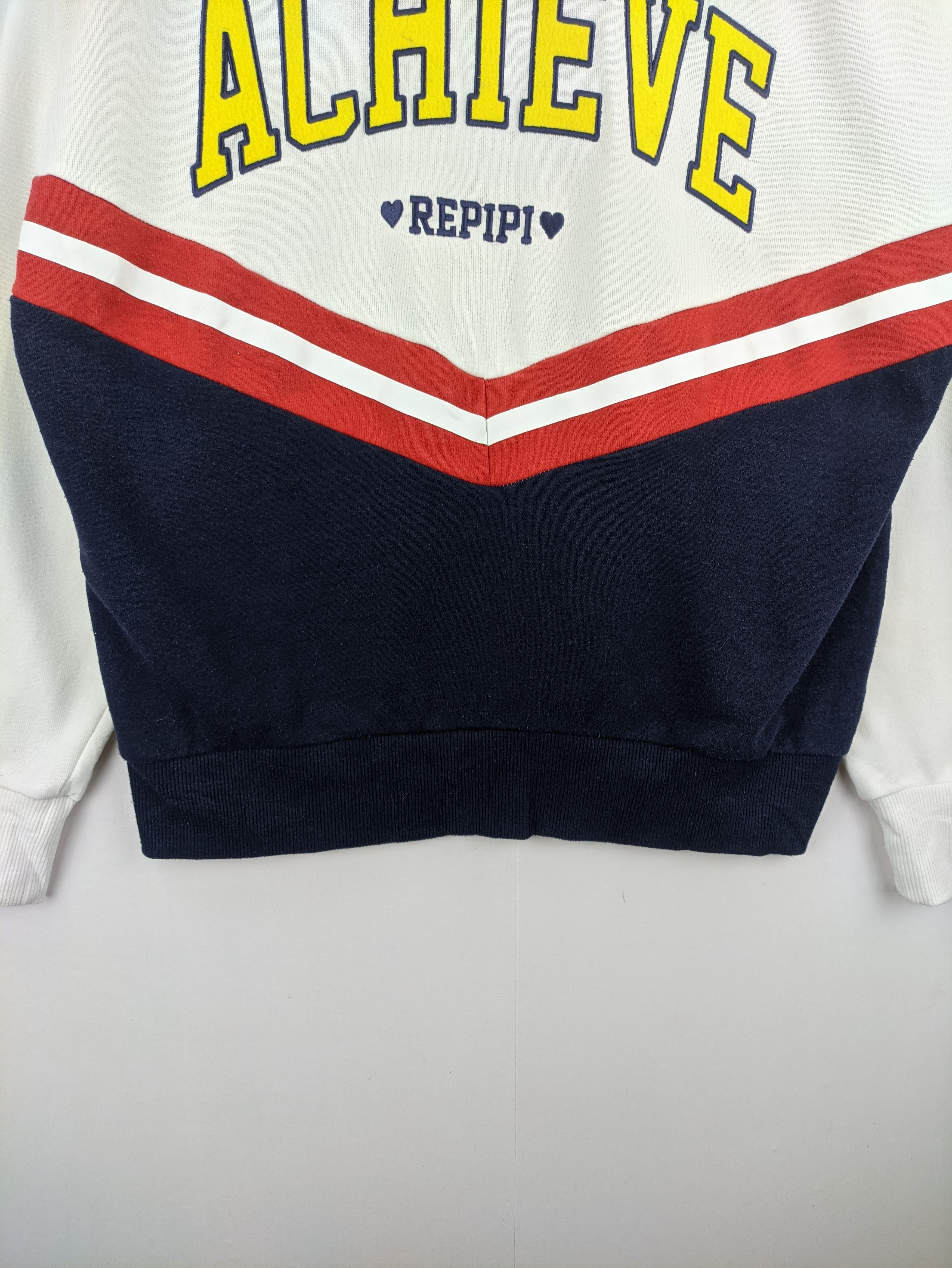Japanese Brand Steals🔥Cropped Sweatshirt by Repipi Armario Achieve Size M / US 6-8 / IT 42-44 - 8 Thumbnail