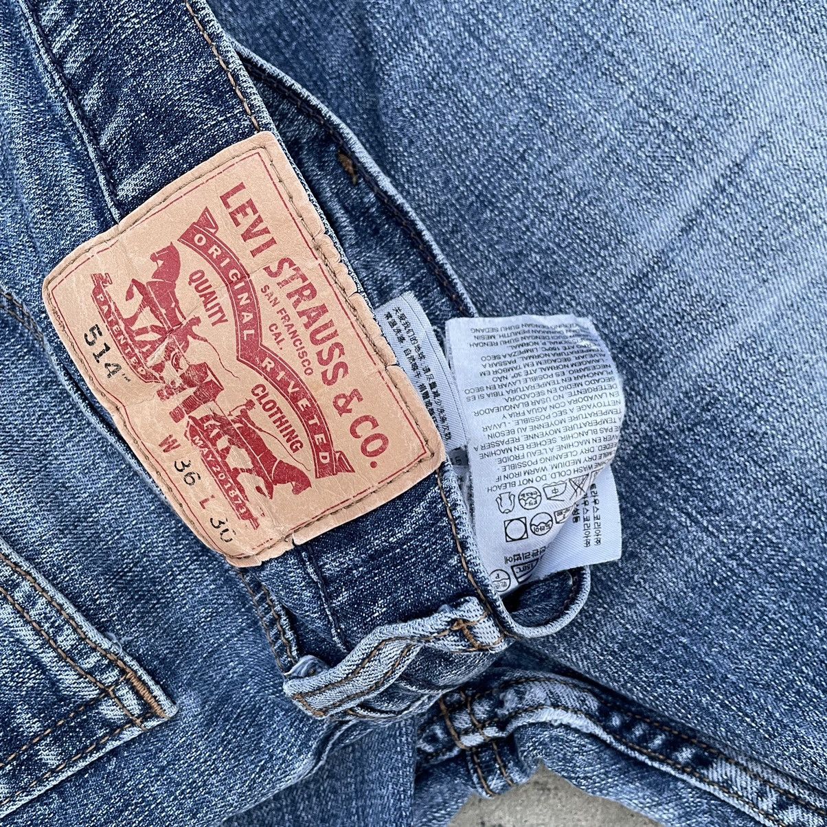 Levi's × Vintage Vintage Levi’s 514 W36xL30 Jeans Shorts 90s Streetwear USA Size US 36 / EU 52 - 9 Thumbnail