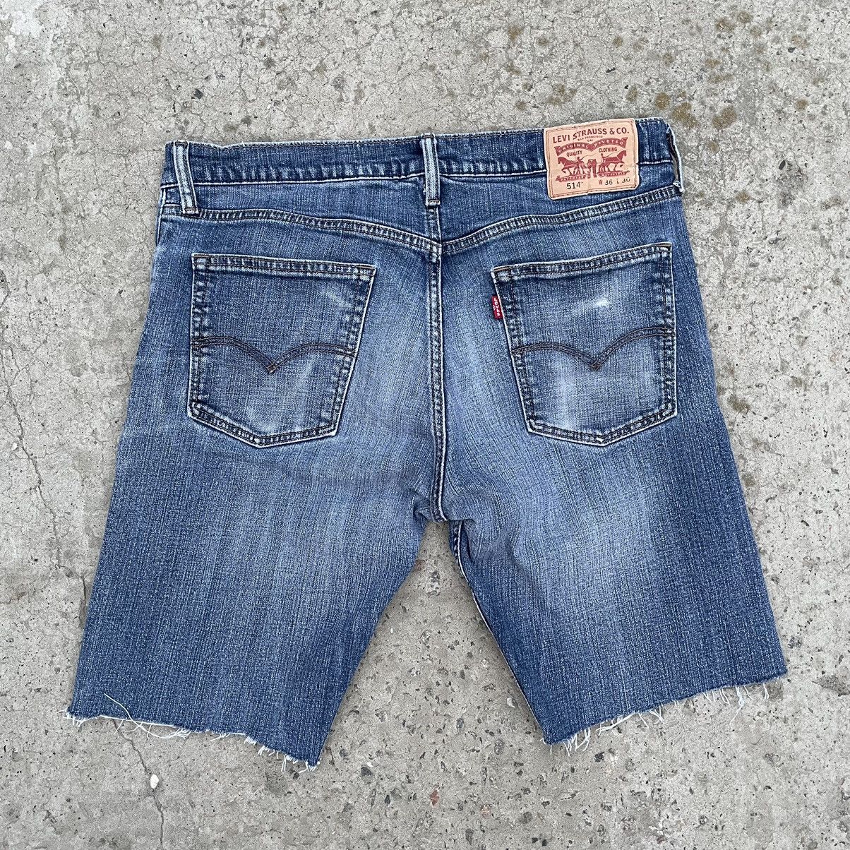 Levi's × Vintage Vintage Levi’s 514 W36xL30 Jeans Shorts 90s Streetwear USA Size US 36 / EU 52 - 1 Thumbnail