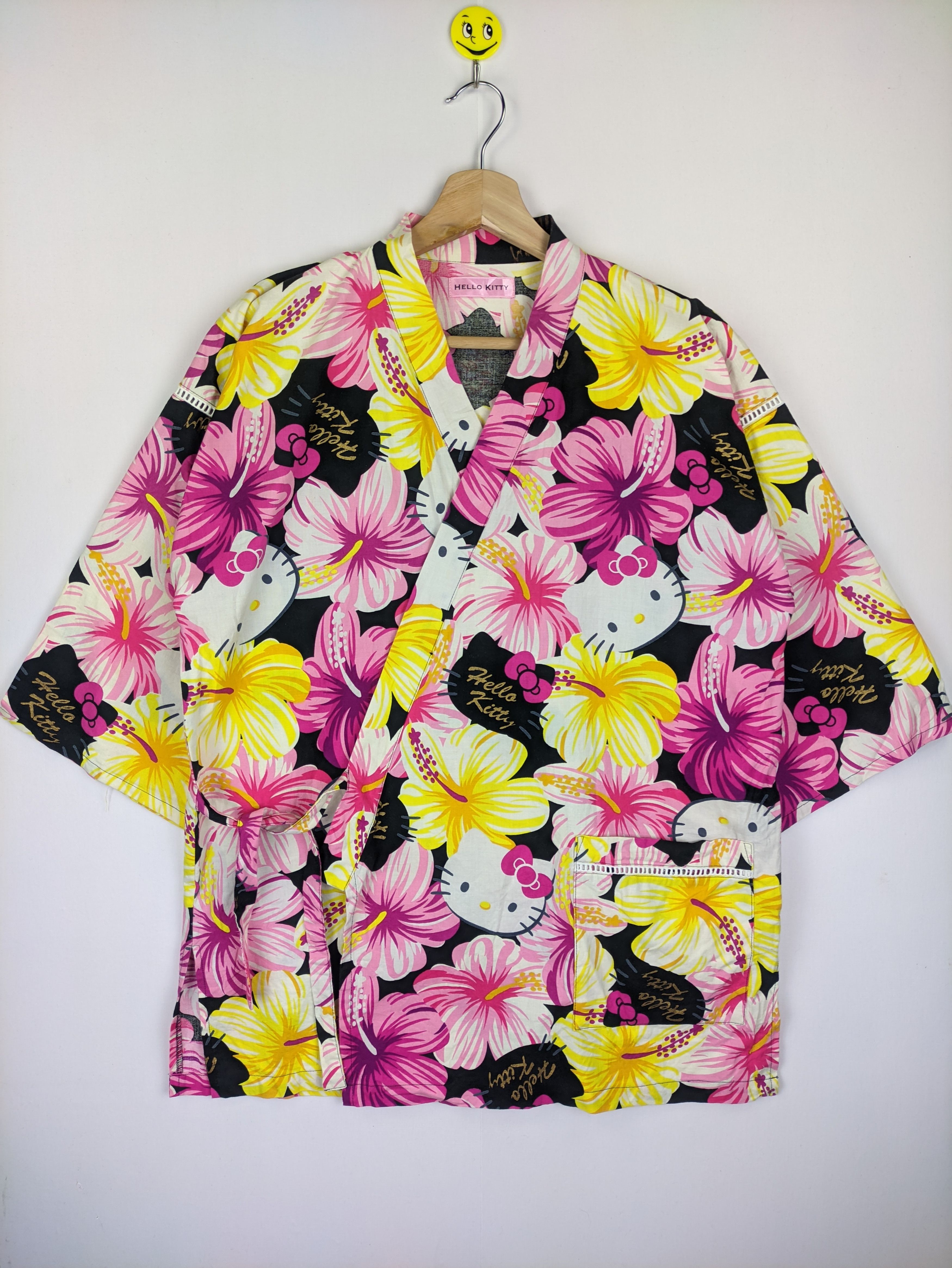 Anime Steals🔥Kimono Haori Hello Kitty Flower Anime Size M / US 6-8 / IT 42-44 - 8 Thumbnail