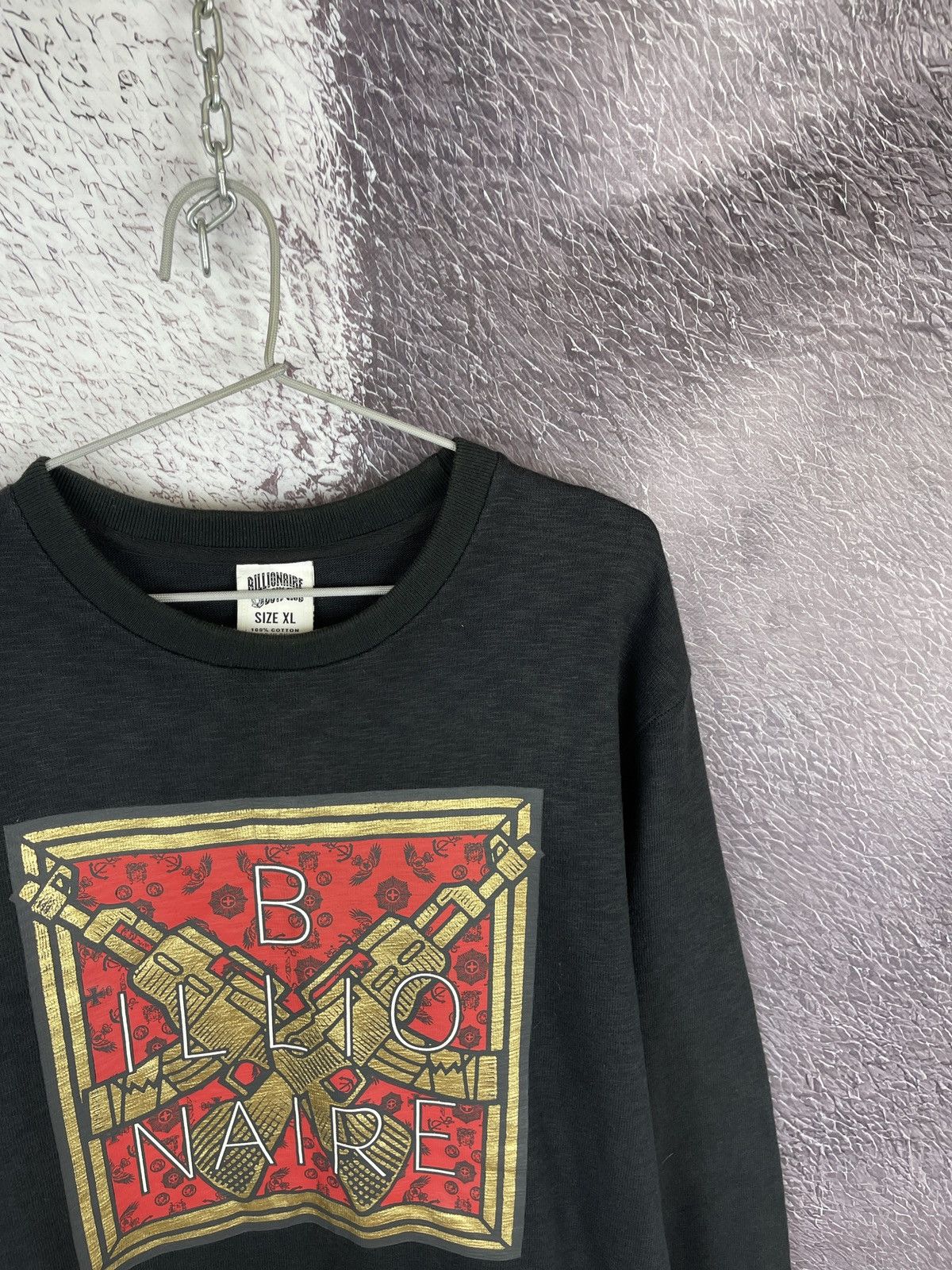 Billionaire Boys Club Billionaire Boys Club big logo guns 2 side print sweatshirt Size US XL / EU 56 / 4 - 5 Thumbnail