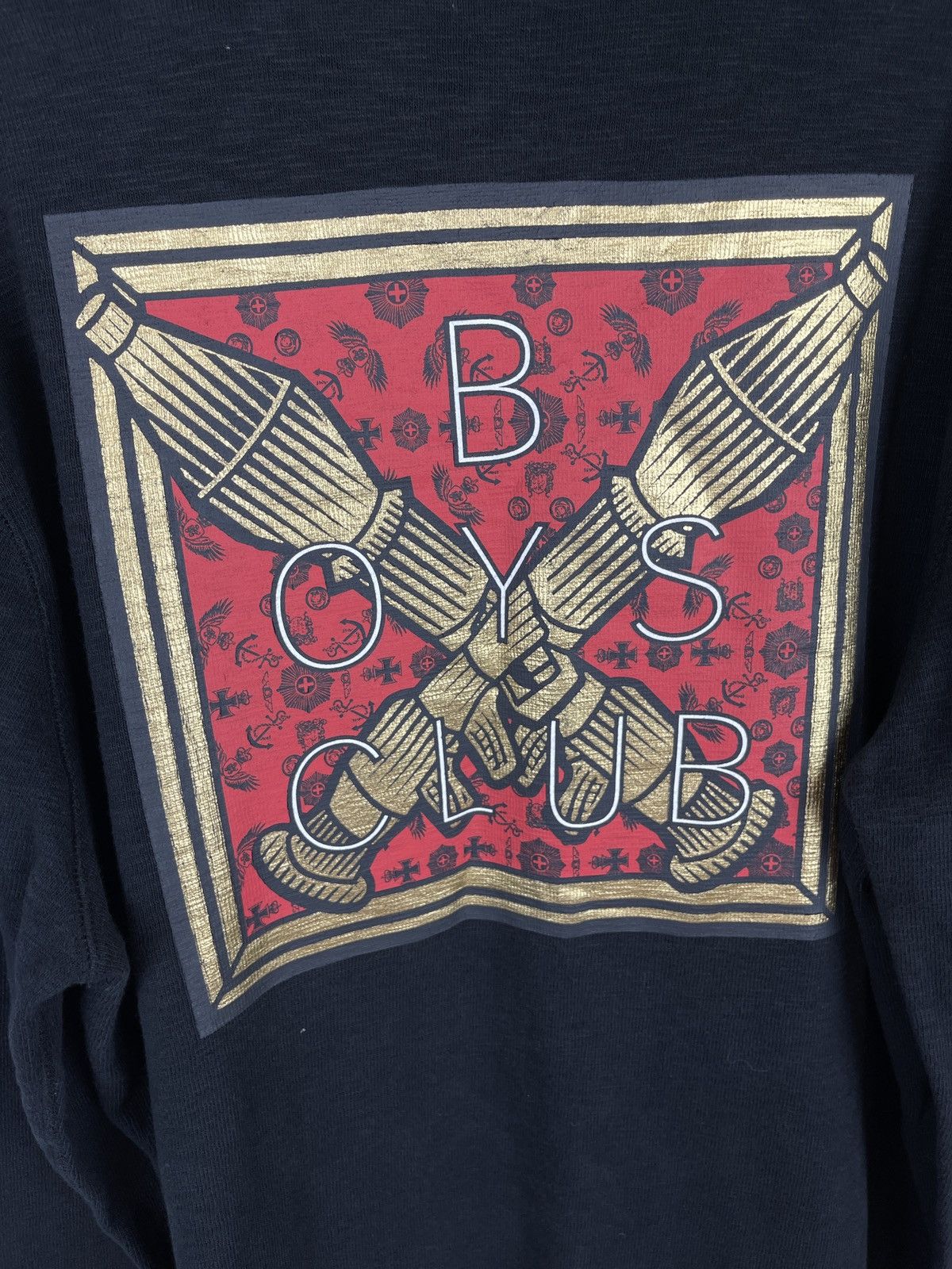 Billionaire Boys Club Billionaire Boys Club big logo guns 2 side print sweatshirt Size US XL / EU 56 / 4 - 12 Thumbnail