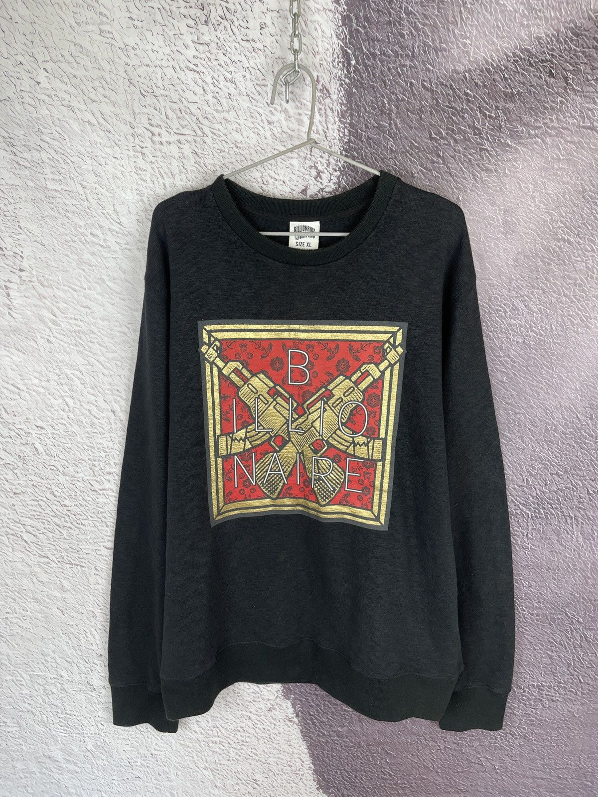Billionaire Boys Club Billionaire Boys Club big logo guns 2 side print sweatshirt Size US XL / EU 56 / 4 - 3 Thumbnail