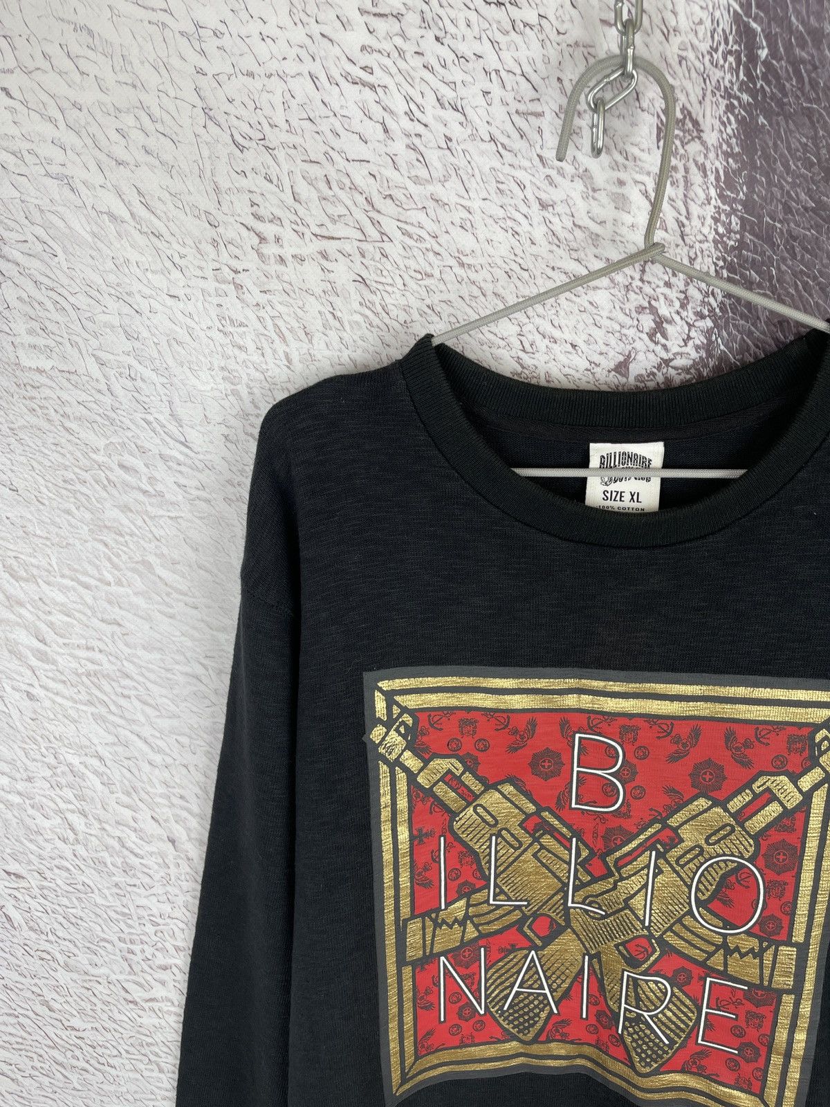 Billionaire Boys Club Billionaire Boys Club big logo guns 2 side print sweatshirt Size US XL / EU 56 / 4 - 4 Thumbnail
