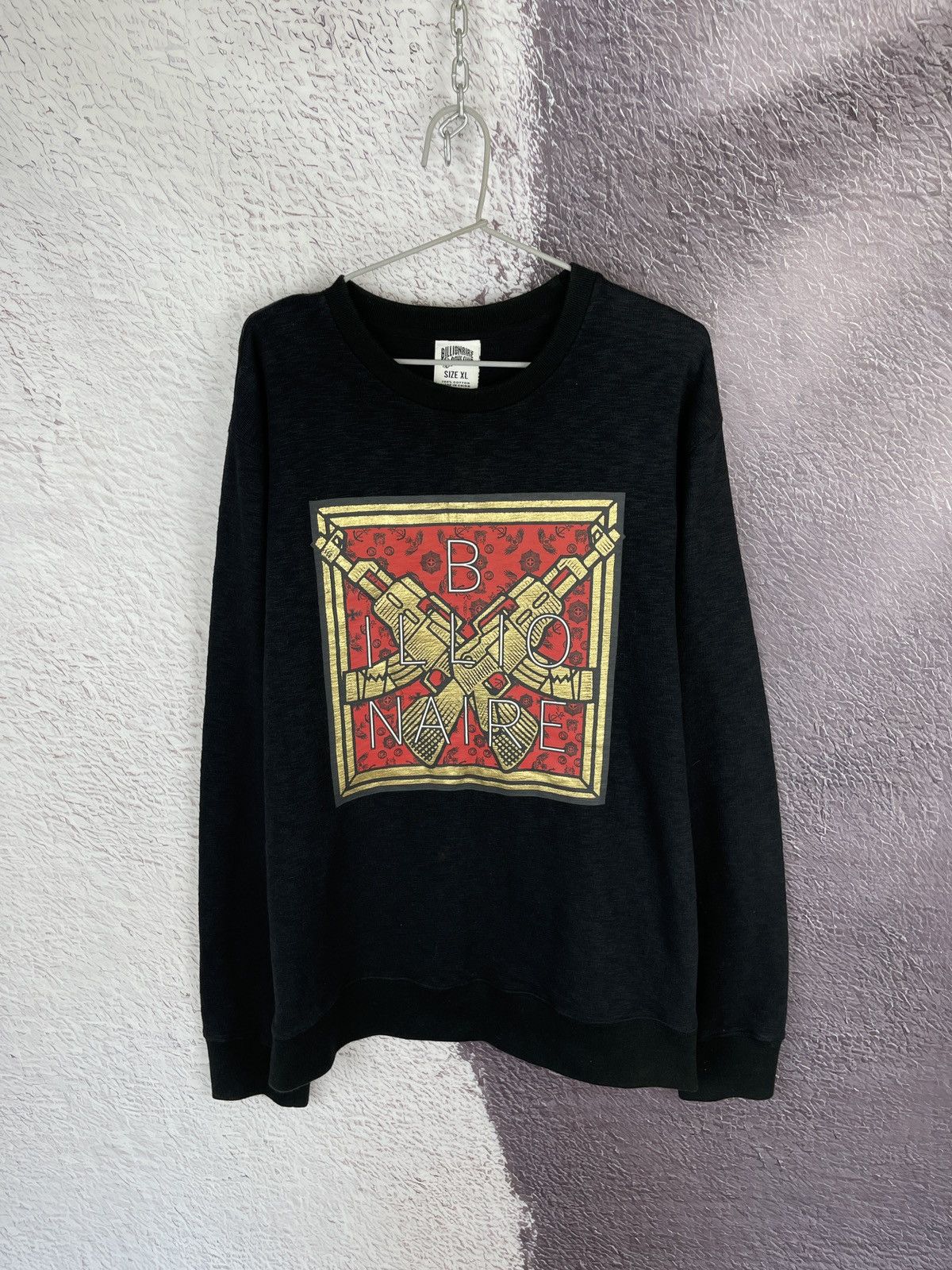 Billionaire Boys Club Billionaire Boys Club big logo guns 2 side print sweatshirt Size US XL / EU 56 / 4 - 1 Thumbnail