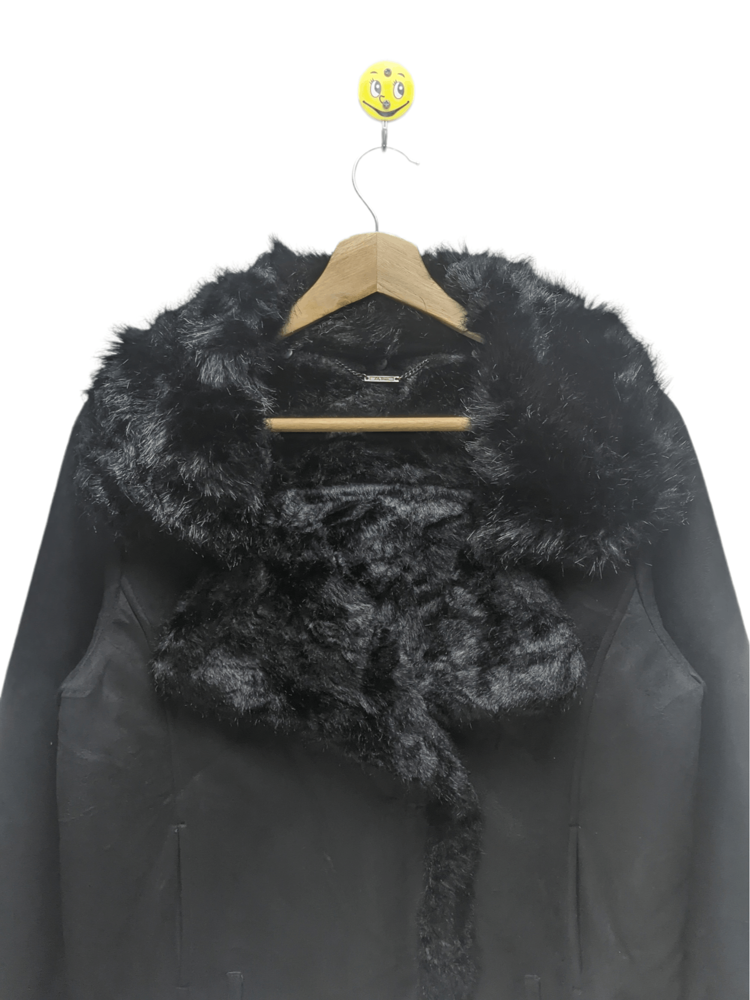 Japanese Brand Steals🔥Cropped Jacket Faux Fur Inner by Lily Brown Size S / US 4 / IT 40 - 7 Thumbnail