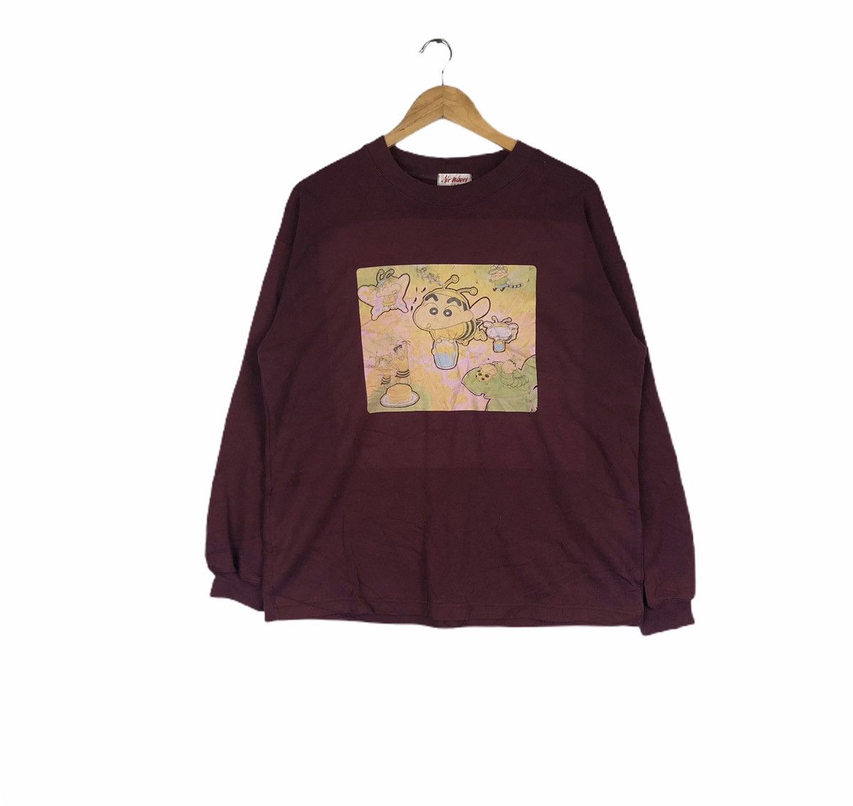 Cartoon Network Shin chan sweatshirt cartoon anime japan Size US L / EU 52-54 / 3 - 1 Thumbnail
