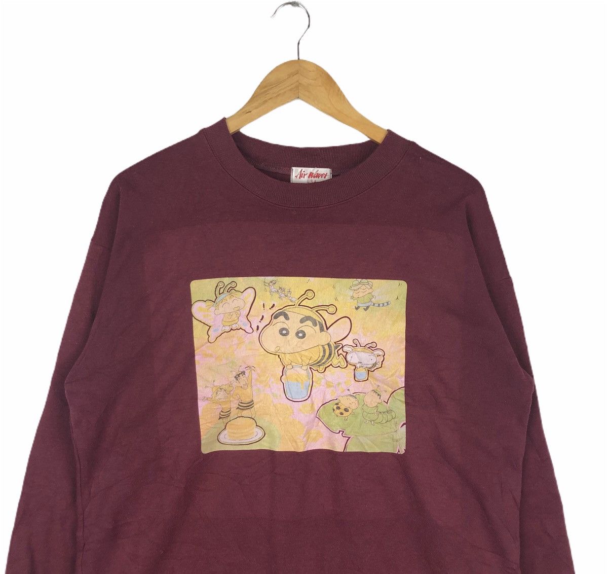 Cartoon Network Shin chan sweatshirt cartoon anime japan Size US L / EU 52-54 / 3 - 2 Thumbnail
