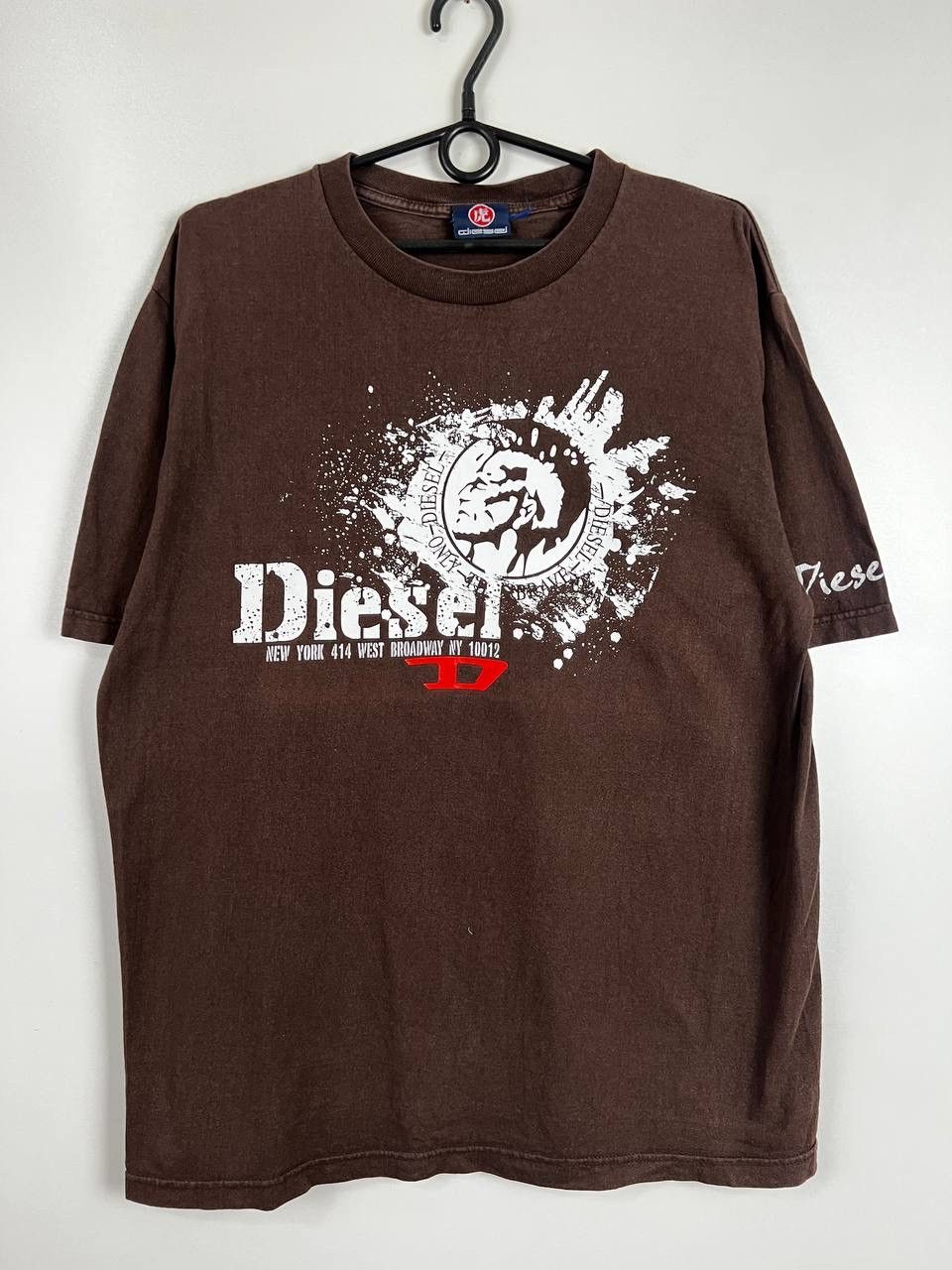 Diesel Diesel vintage streetwear vintage t-shirts size XL Size US XL / EU 56 / 4 - 1 Thumbnail