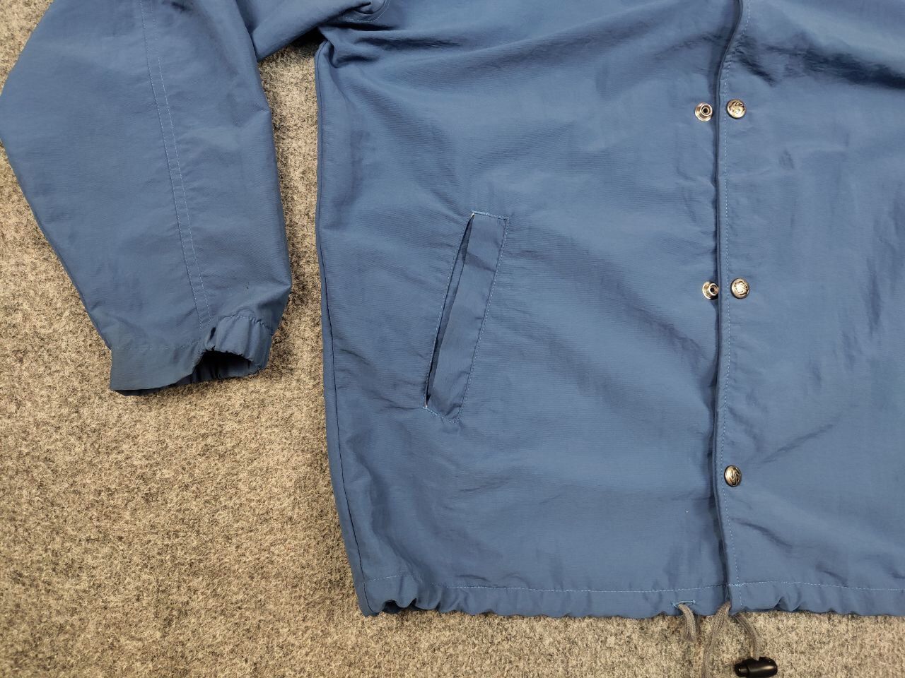 Quiksilver Vintage 90's Quiksilver Saltwater Light Blue big Logo Jacket Size US S / EU 44-46 / 1 - 10 Thumbnail