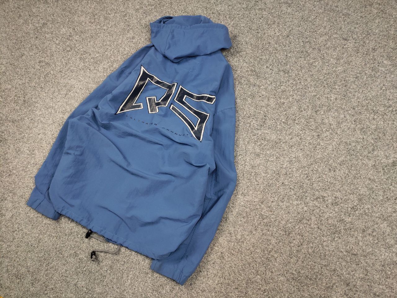 Quiksilver Vintage 90's Quiksilver Saltwater Light Blue big Logo Jacket Size US S / EU 44-46 / 1 - 3 Thumbnail