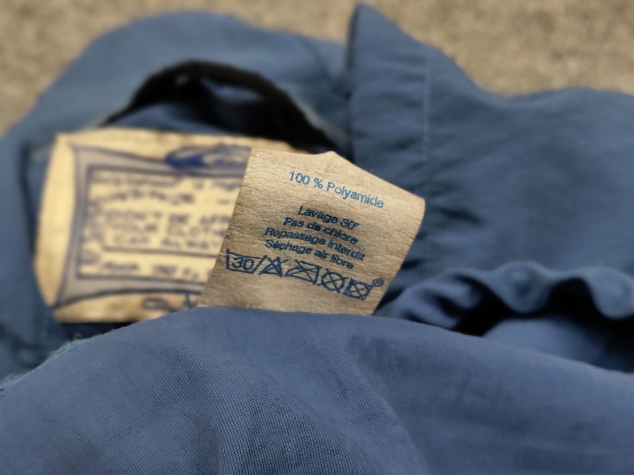 Quiksilver Vintage 90's Quiksilver Saltwater Light Blue big Logo Jacket Size US S / EU 44-46 / 1 - 14 Thumbnail