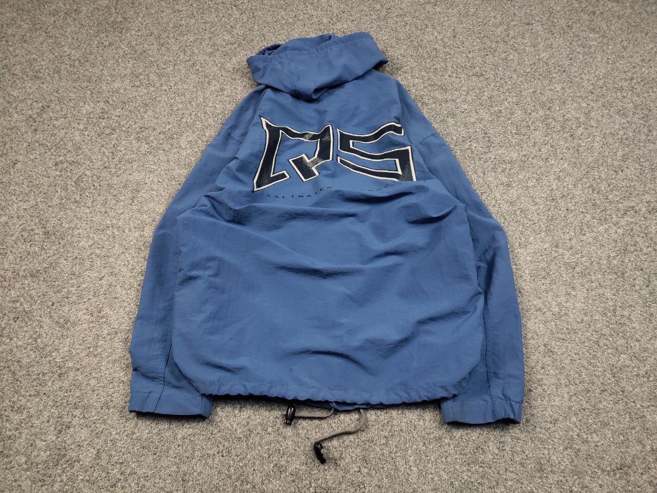 Quiksilver Vintage 90's Quiksilver Saltwater Light Blue big Logo Jacket Size US S / EU 44-46 / 1 - 2 Thumbnail