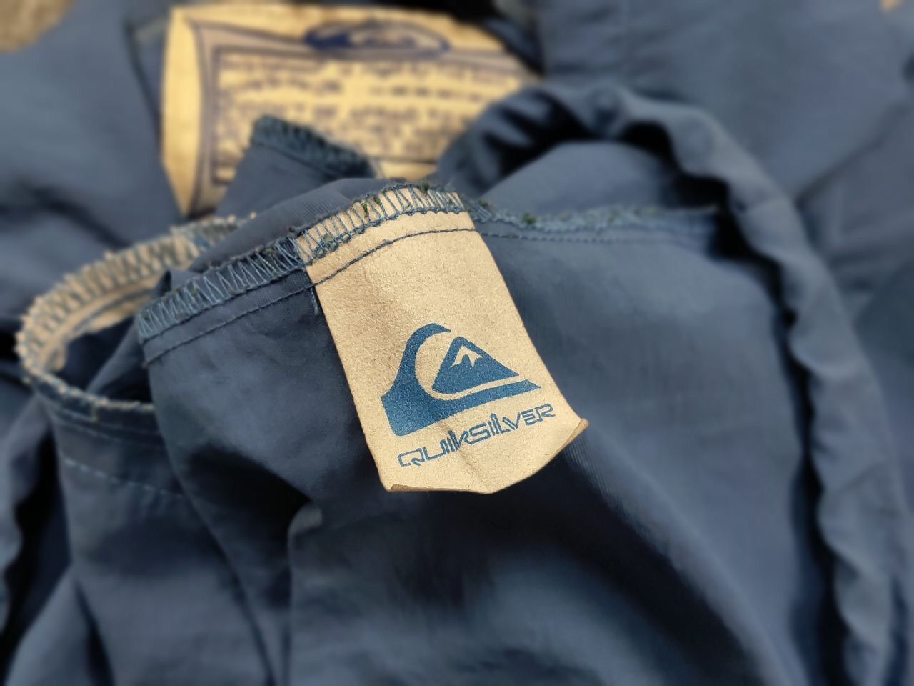 Quiksilver Vintage 90's Quiksilver Saltwater Light Blue big Logo Jacket Size US S / EU 44-46 / 1 - 13 Thumbnail