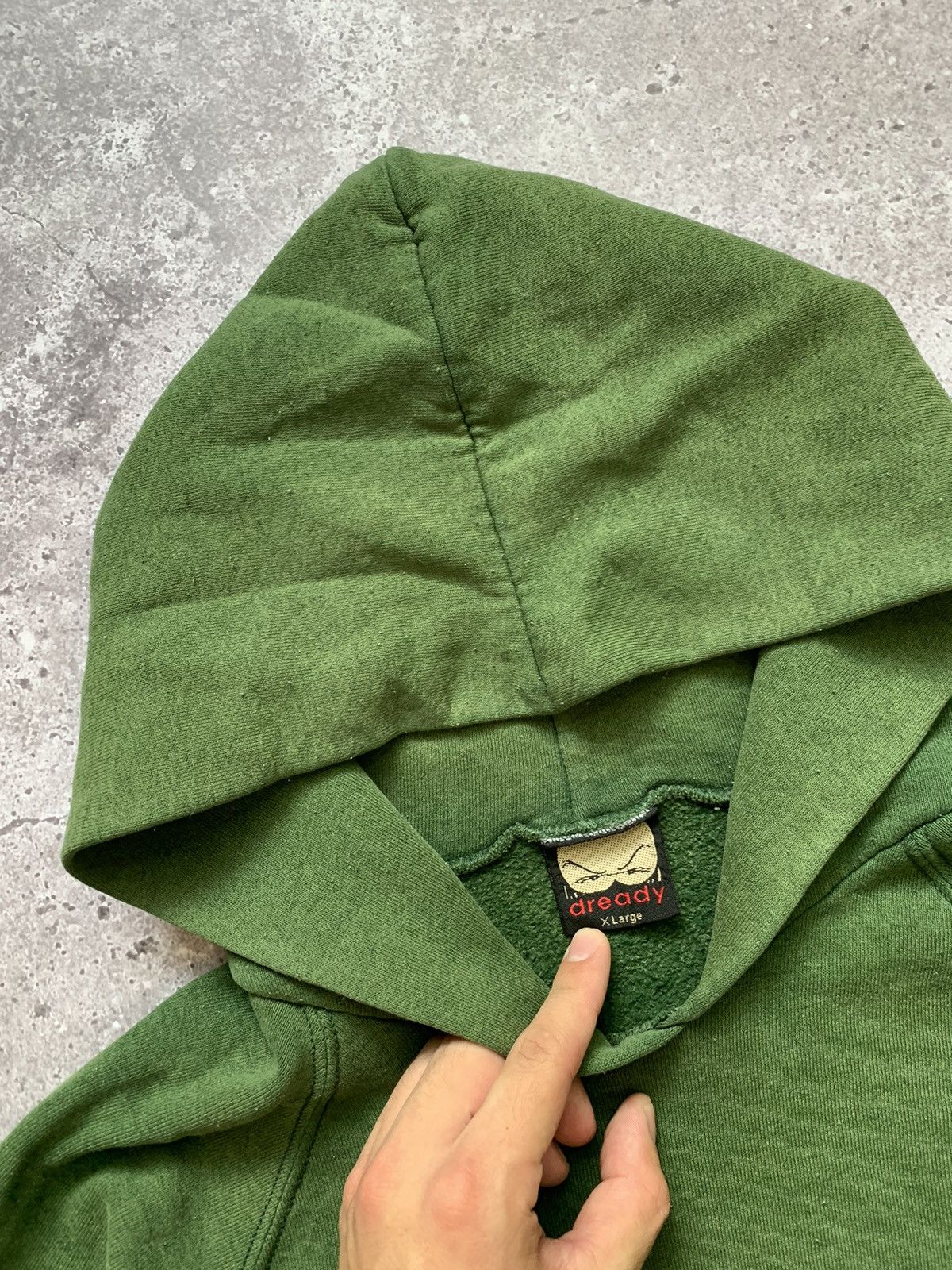 Hook-Ups × Vintage Vintage Dready Rasta Marijuana Sun Faded Hoodie Size US XL / EU 56 / 4 - 5 Thumbnail