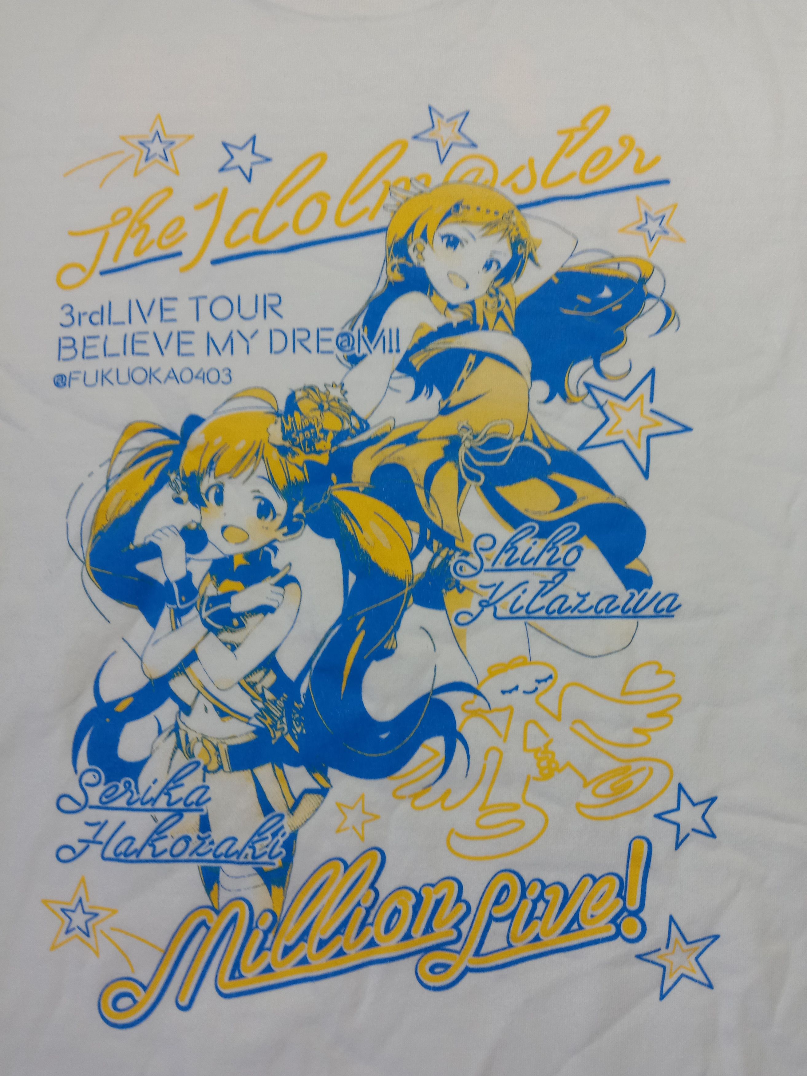 Anime THE IDOLMASTER million live shirt anime japan bandai Size US M / EU 48-50 / 2 - 3 Thumbnail
